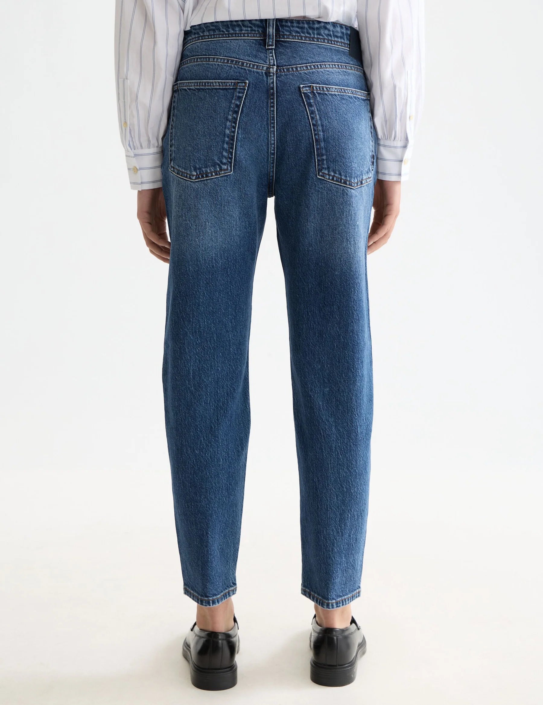 The Buzz Boyfriend Jeans - Tempo Blue