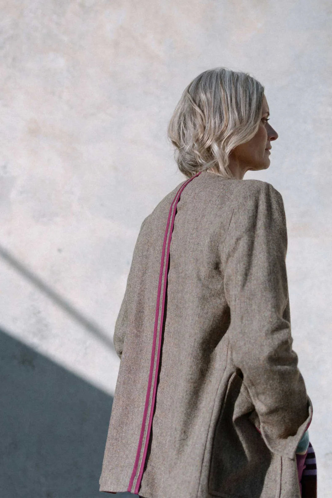 Stella Jacket - Tweed & Mulberry