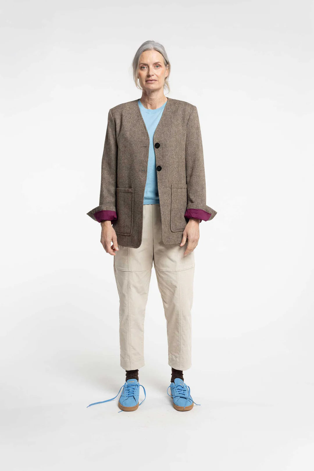 Stella Jacket - Tweed & Mulberry
