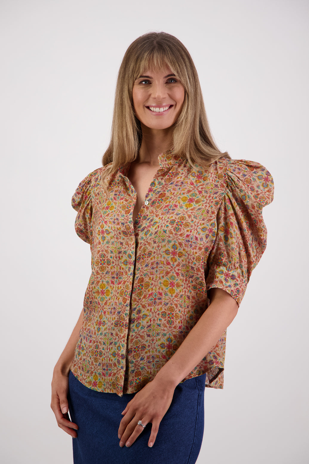 Stevie Shirt - Little Leaf