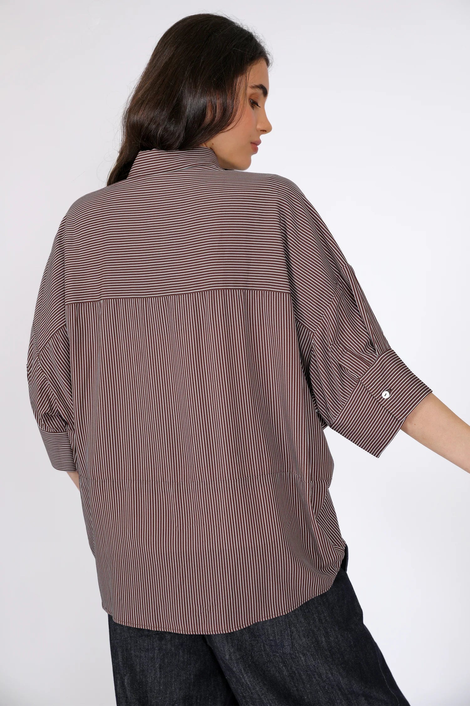 Strand Shirt - Java Stripe