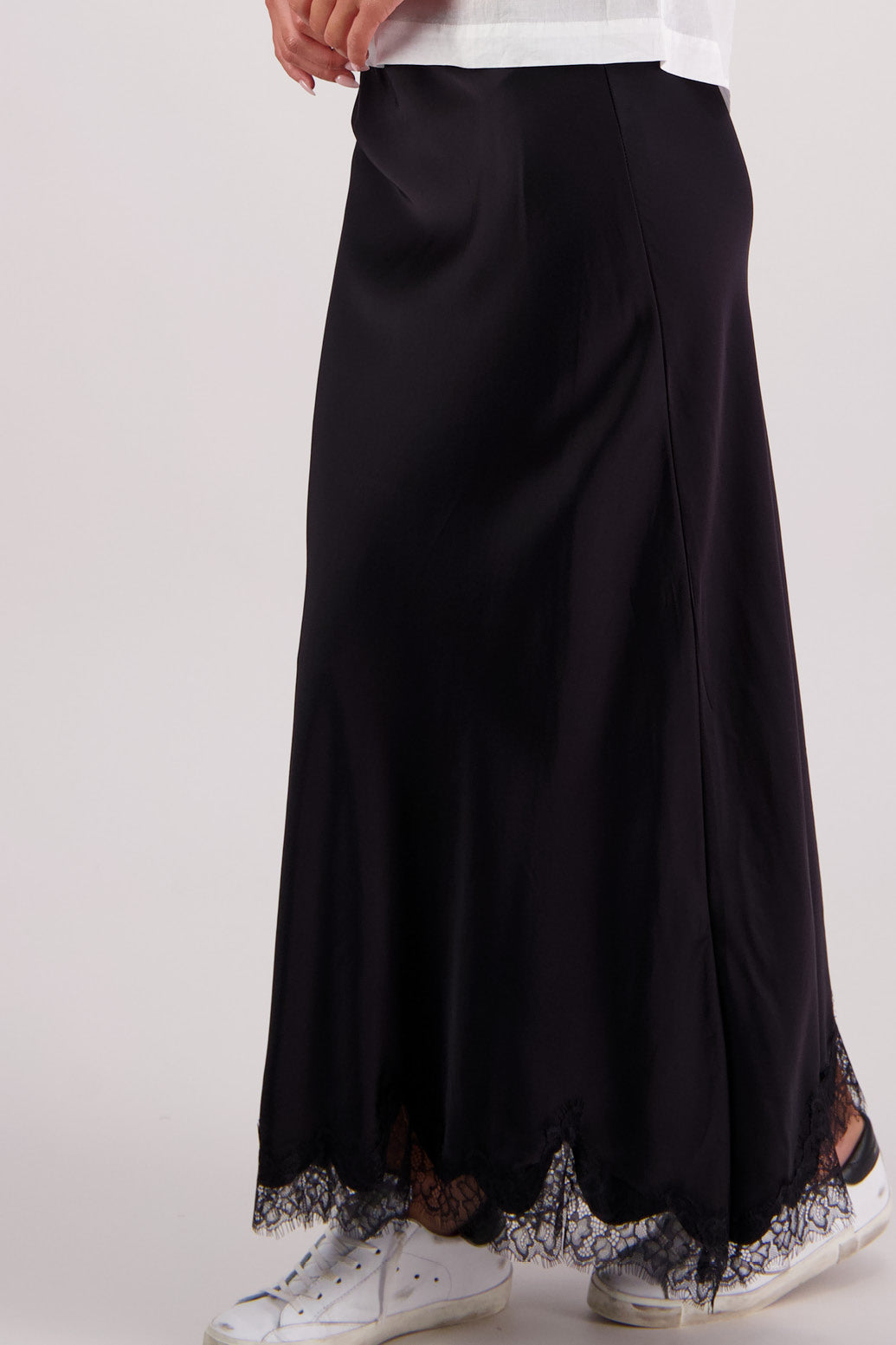 Briarwood Tallulah Skirt - Black/Black Lace