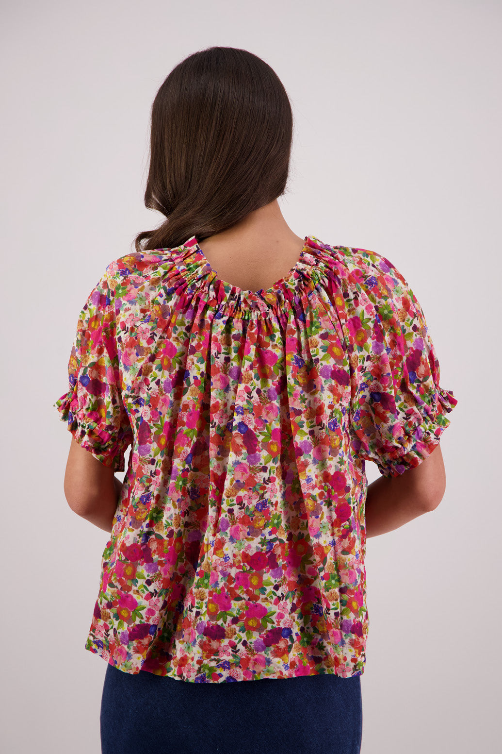 Briarwood Teddy Top - Bright Floral