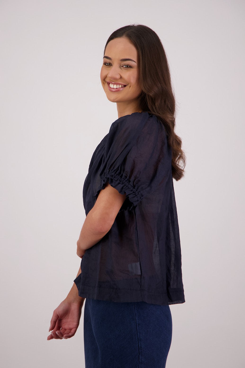 Briarwood Teddy Top - Ink