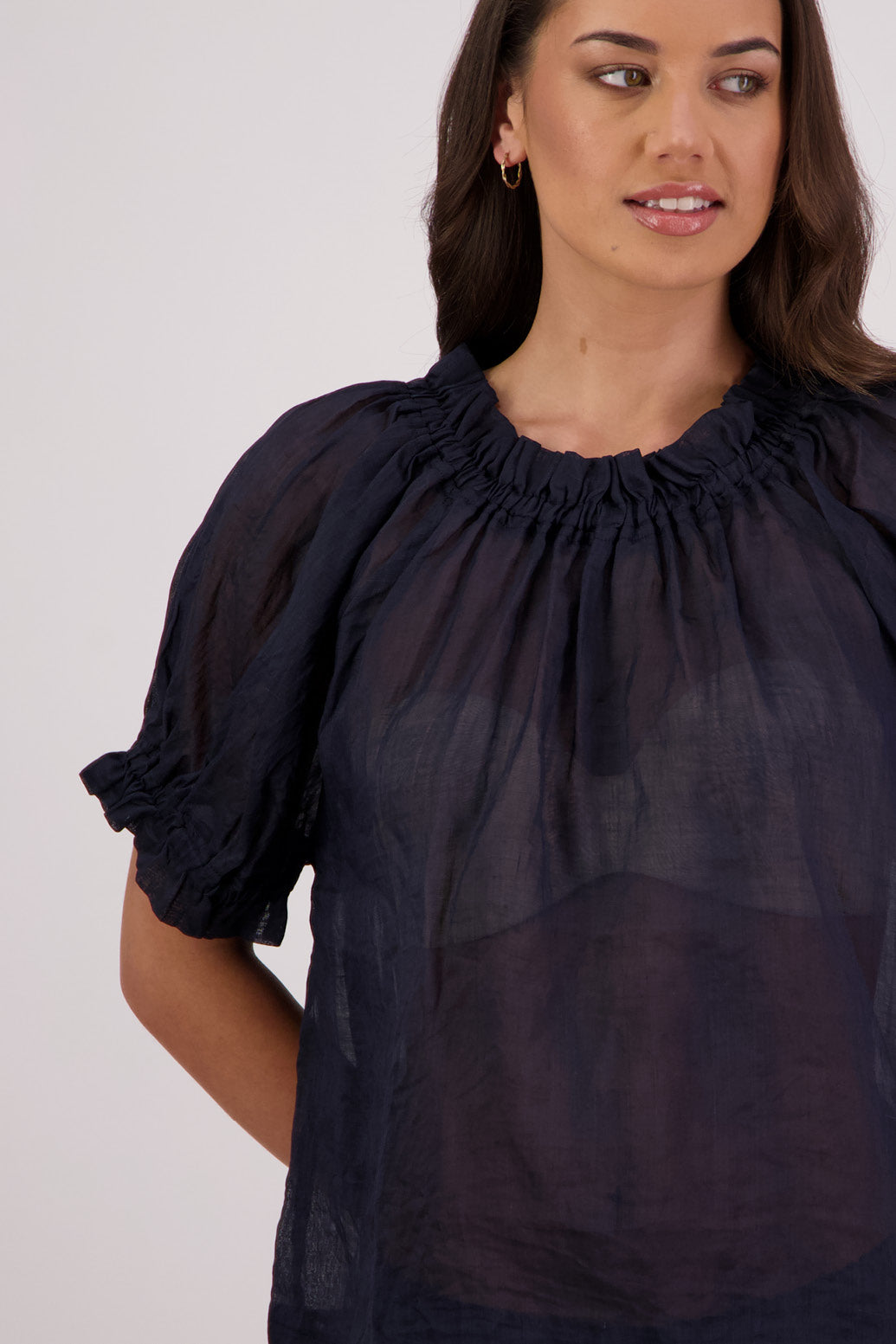 Briarwood Teddy Top - Ink