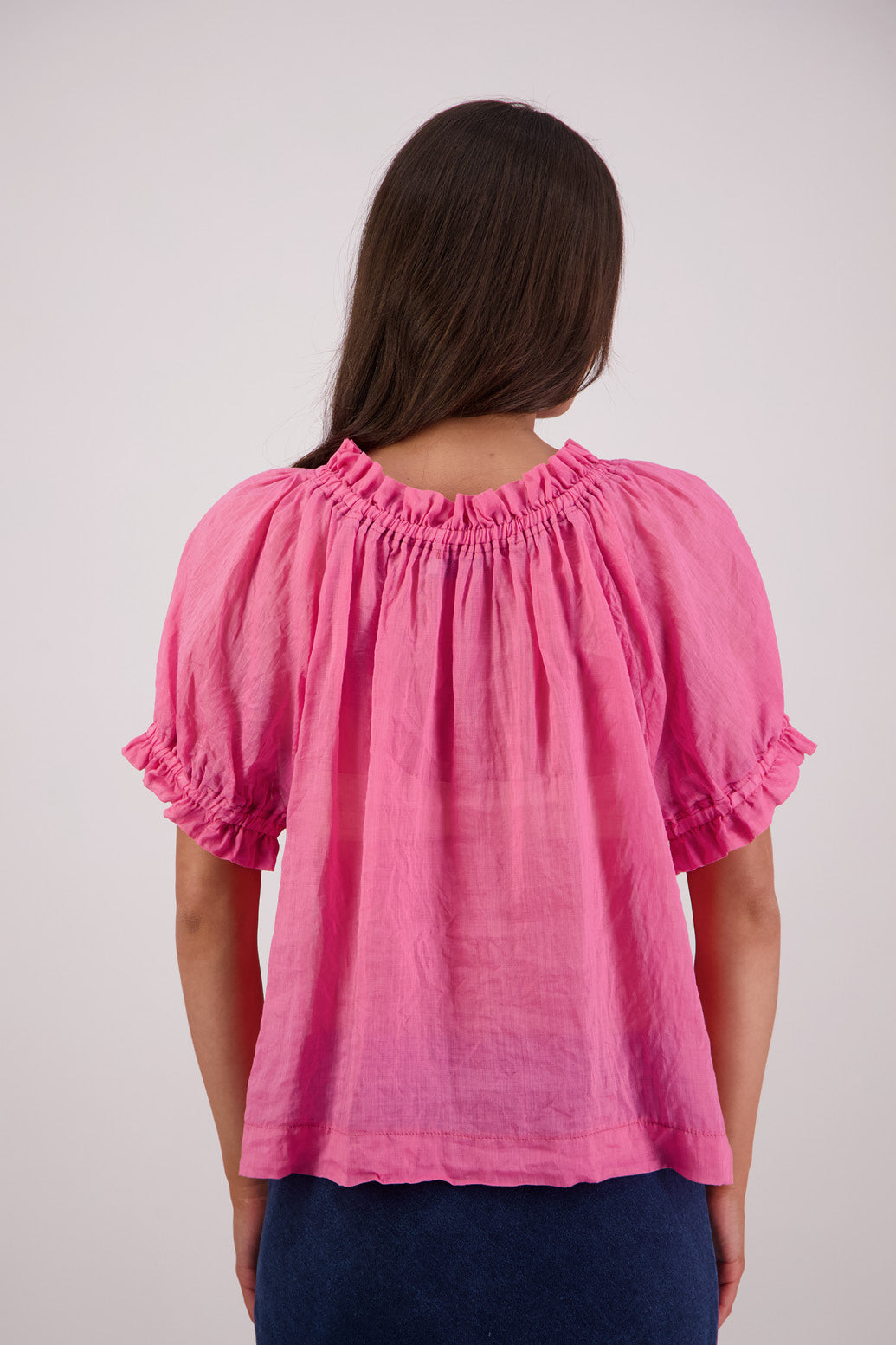 Briarwood Teddy Top - Pale Pink
