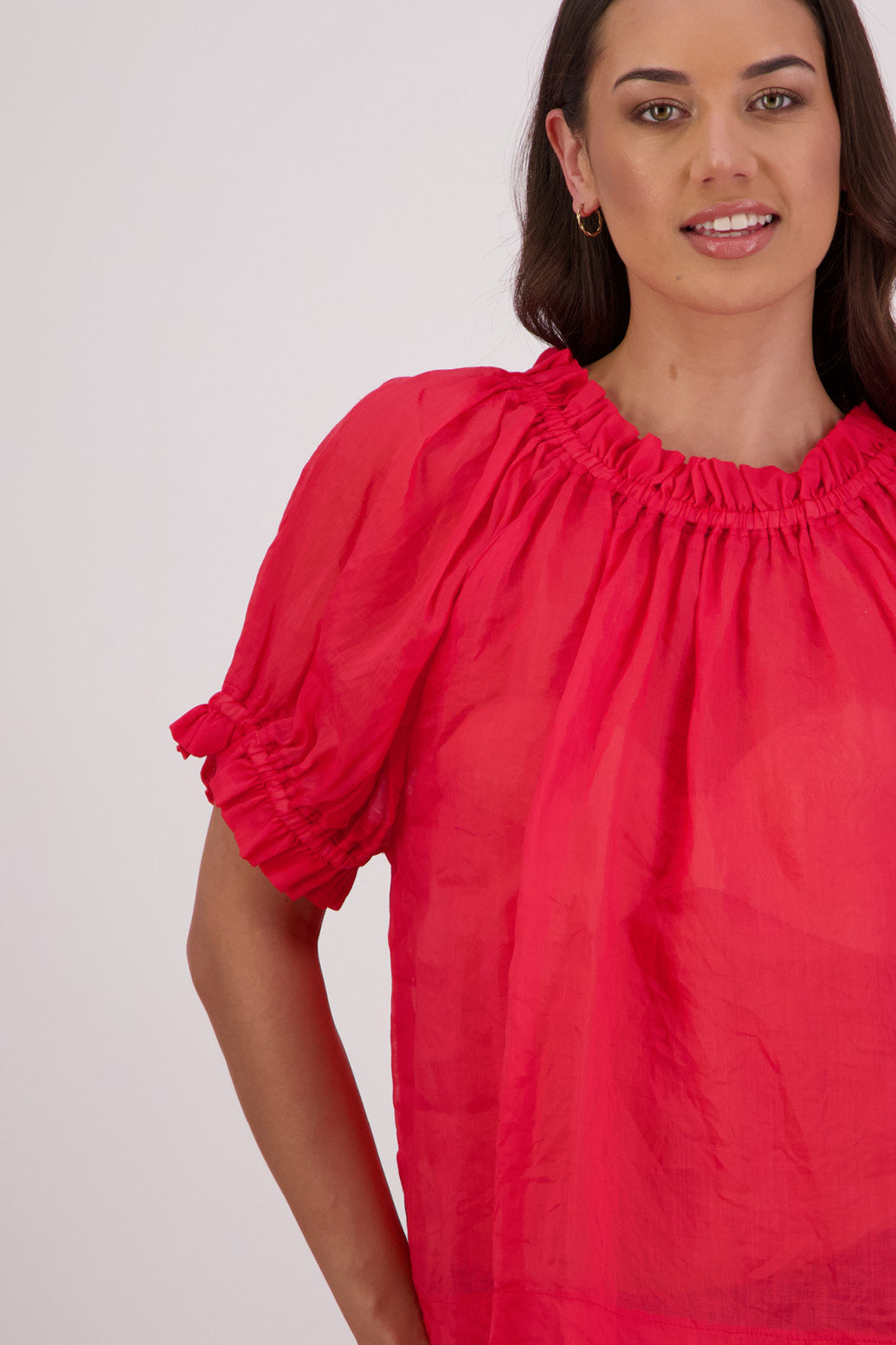 Briarwood Teddy Top - Red