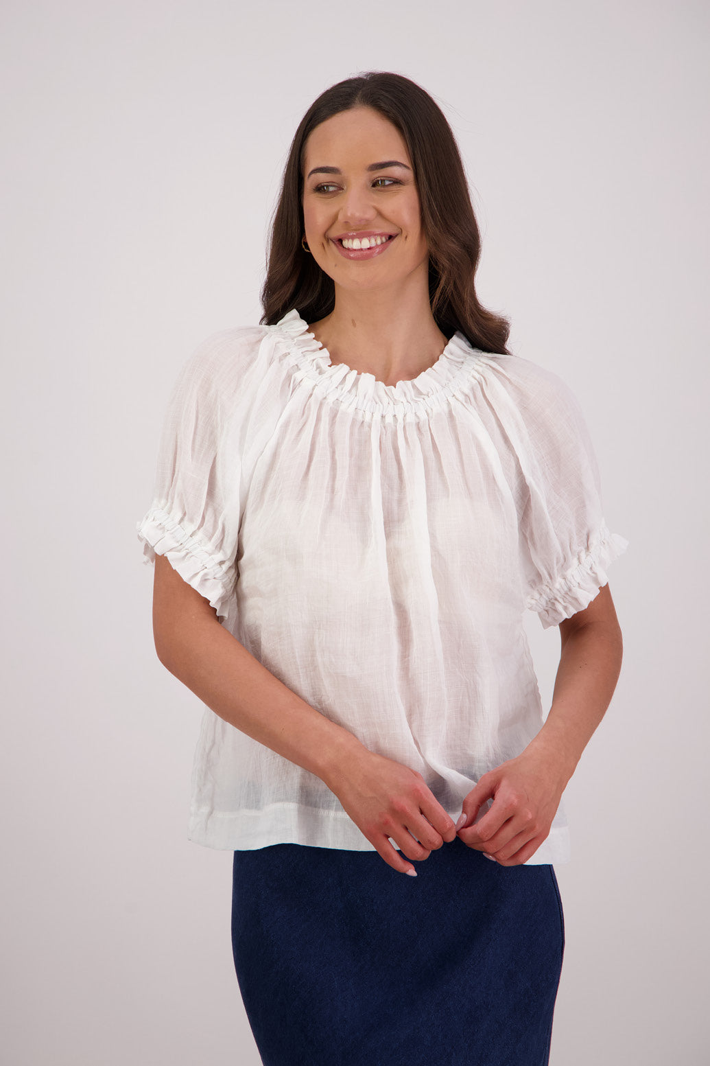 Briarwood Teddy Top - White