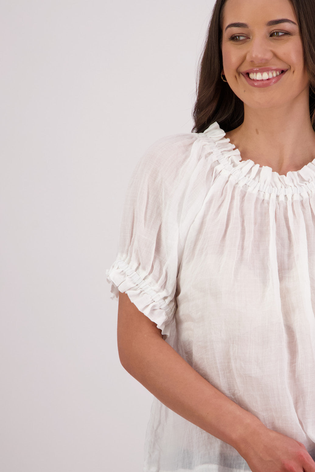 Briarwood Teddy Top - White