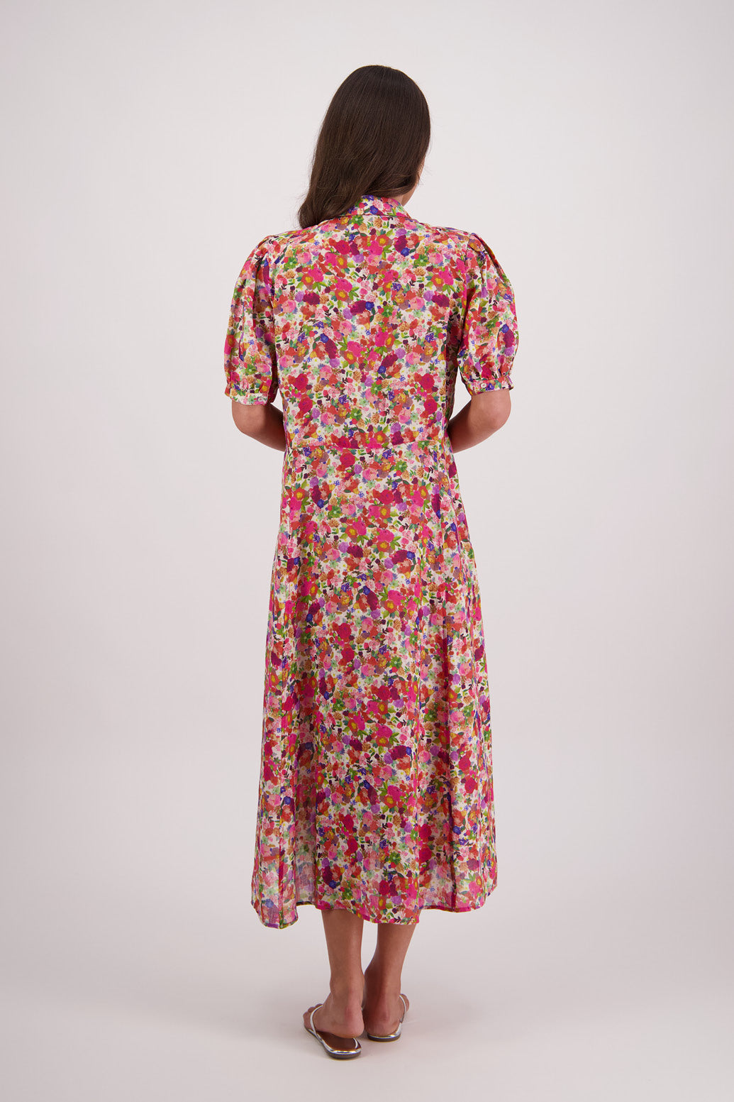 Briarwood Thelma Shirt Dress - Bright Floral
