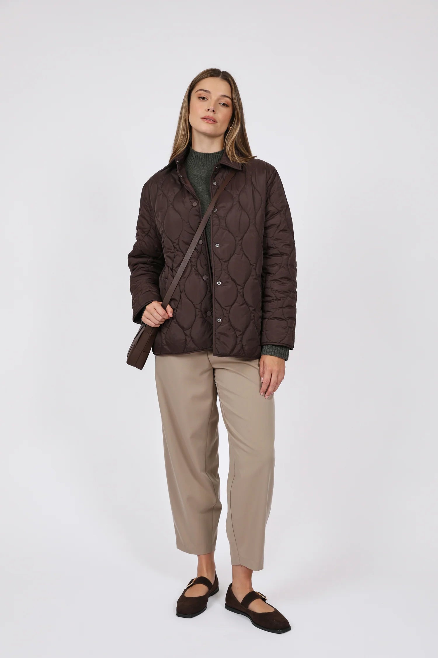 Toronto Quilted Jacket - Java