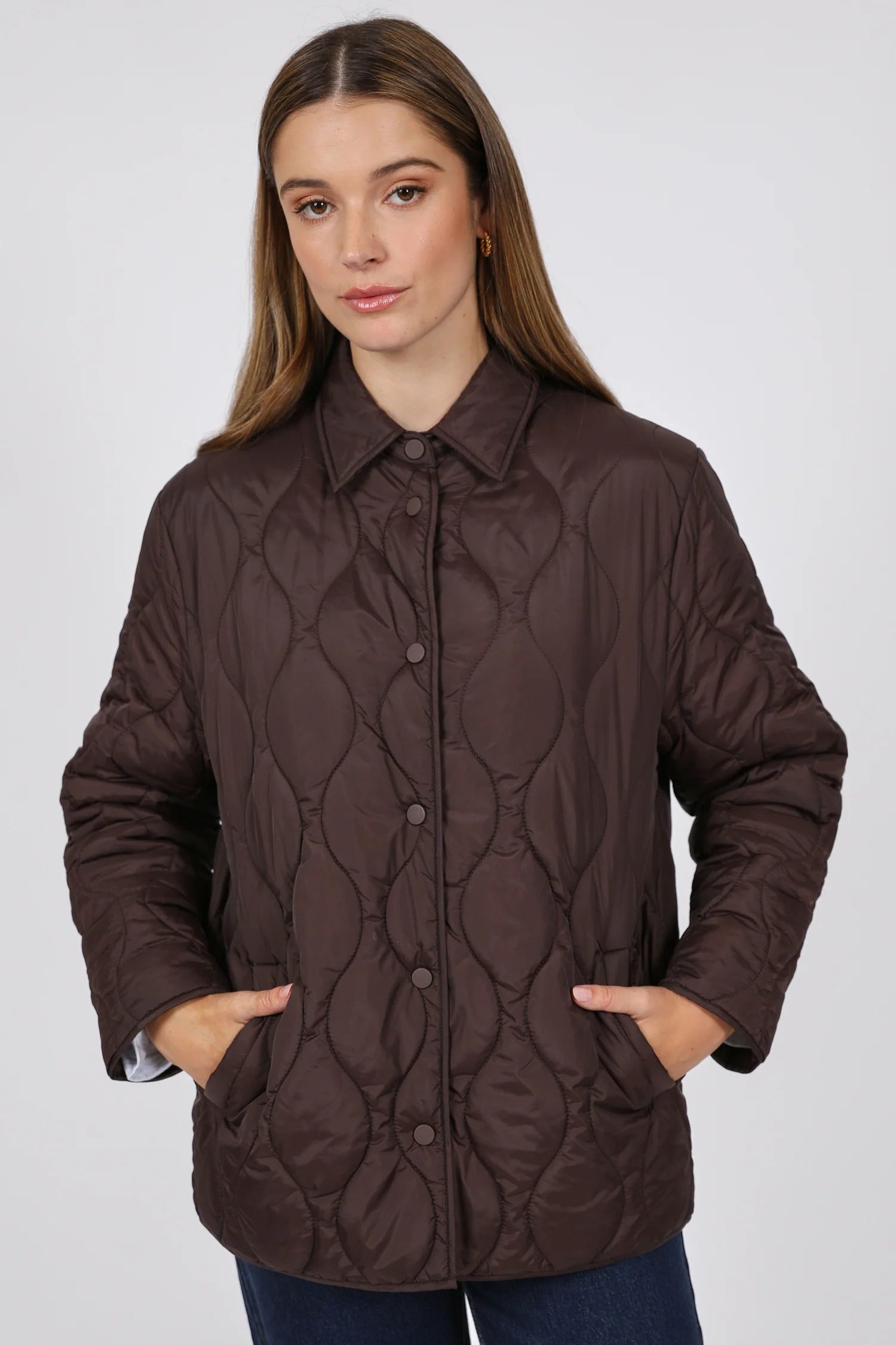 Toronto Quilted Jacket - Java