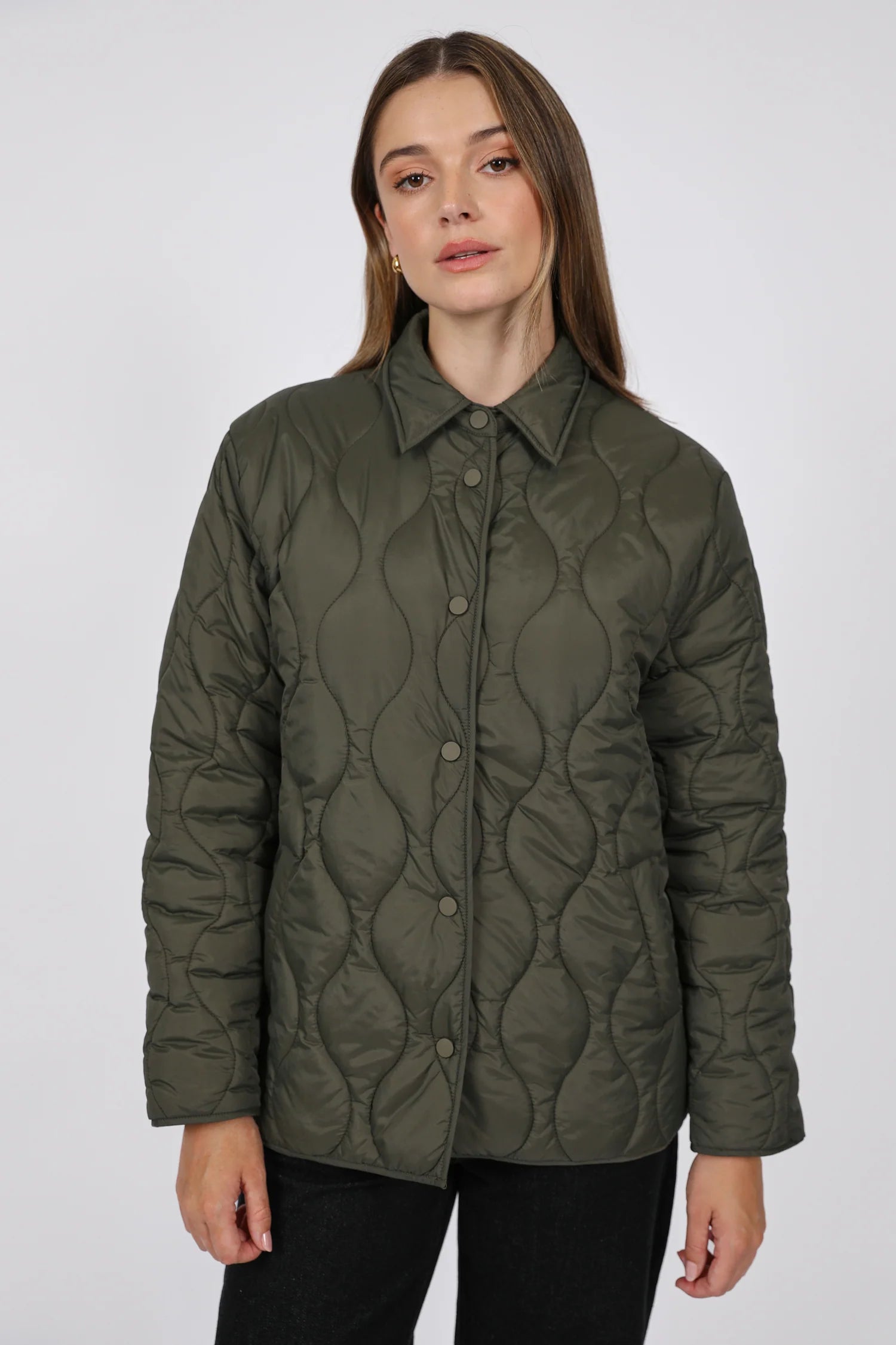 Toronto Quilted Jacket - Spruce