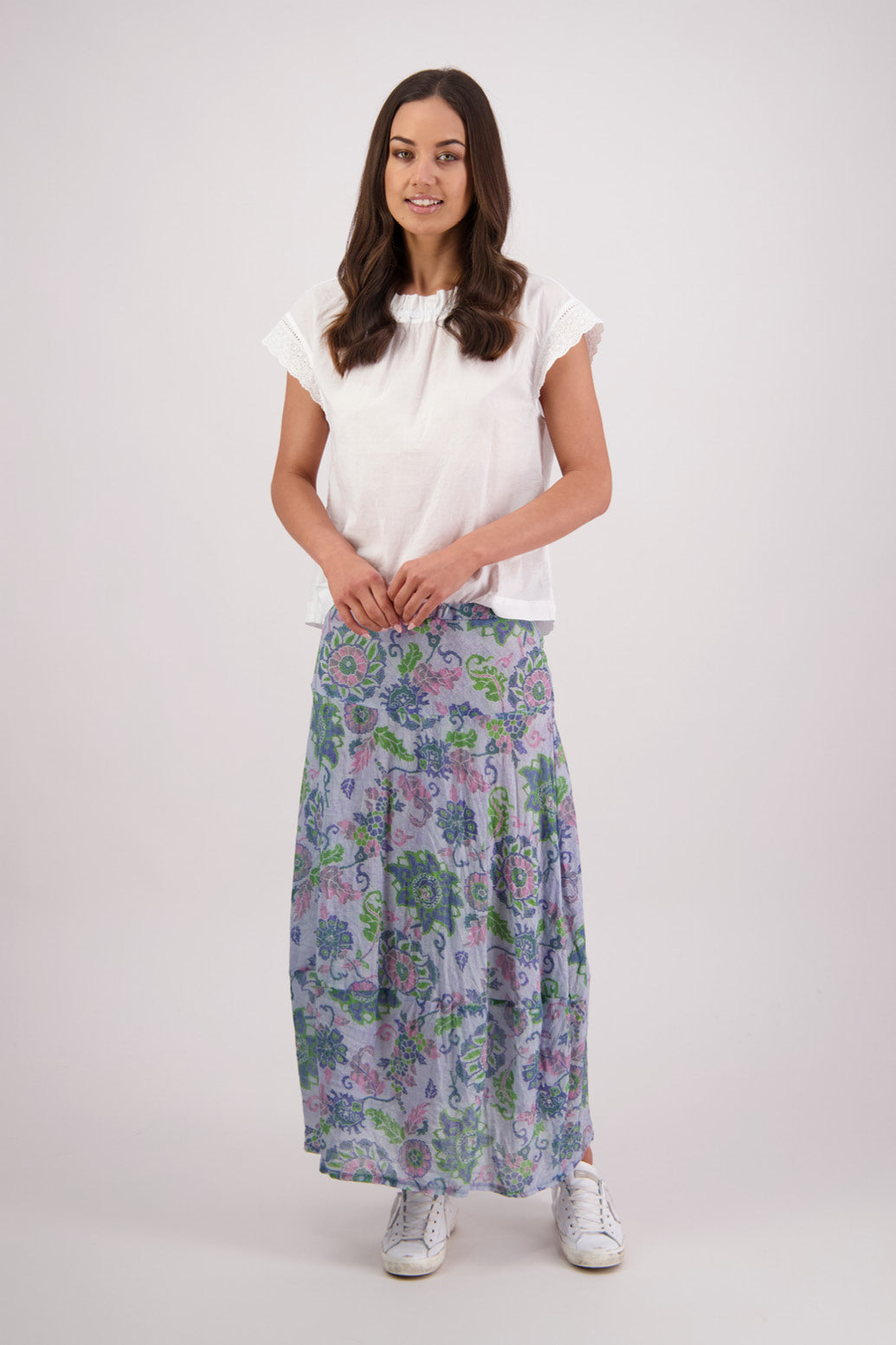 Briarwood Tutti Skirt - Blue Floral