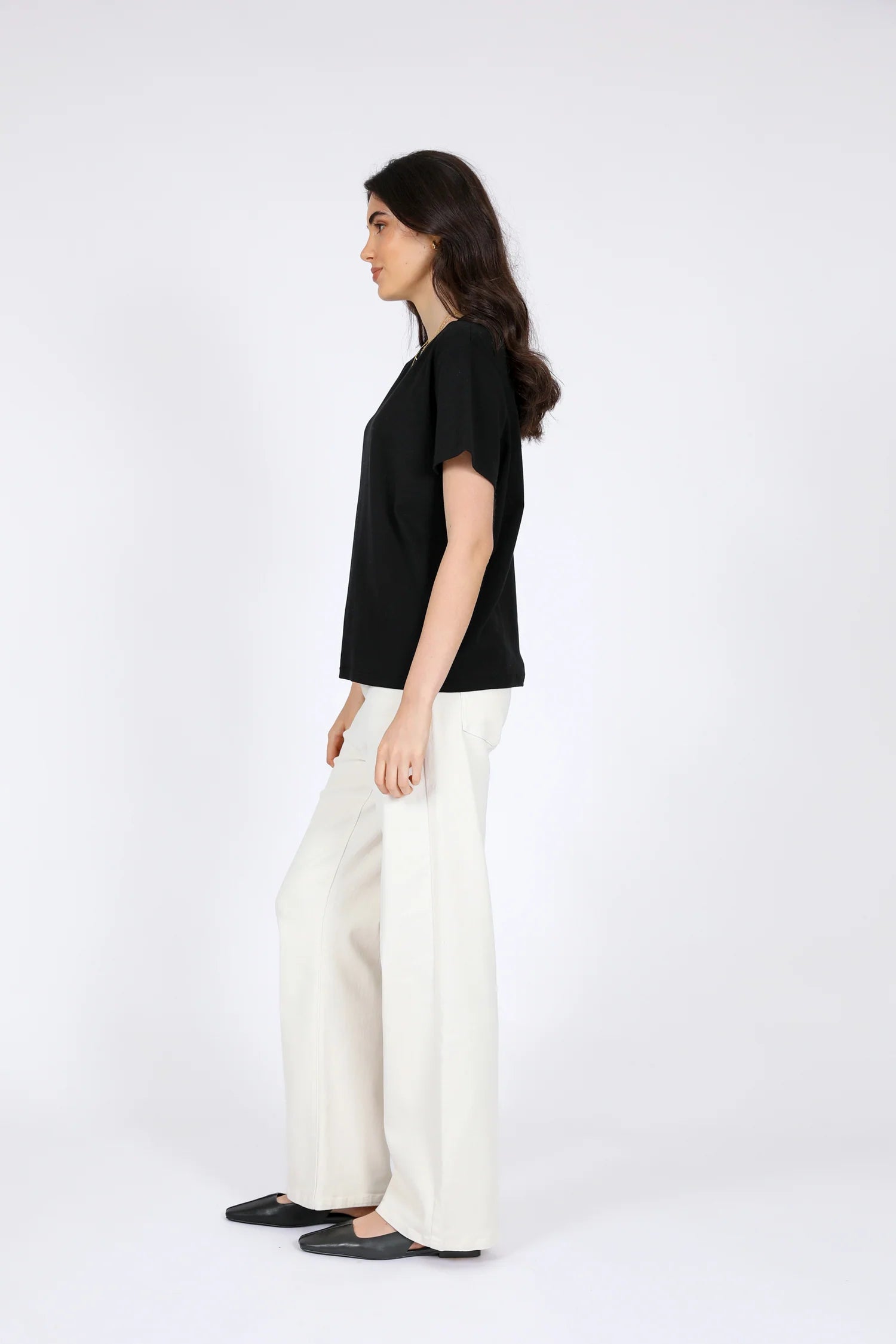 Uno Short Sleeve Tee - Black