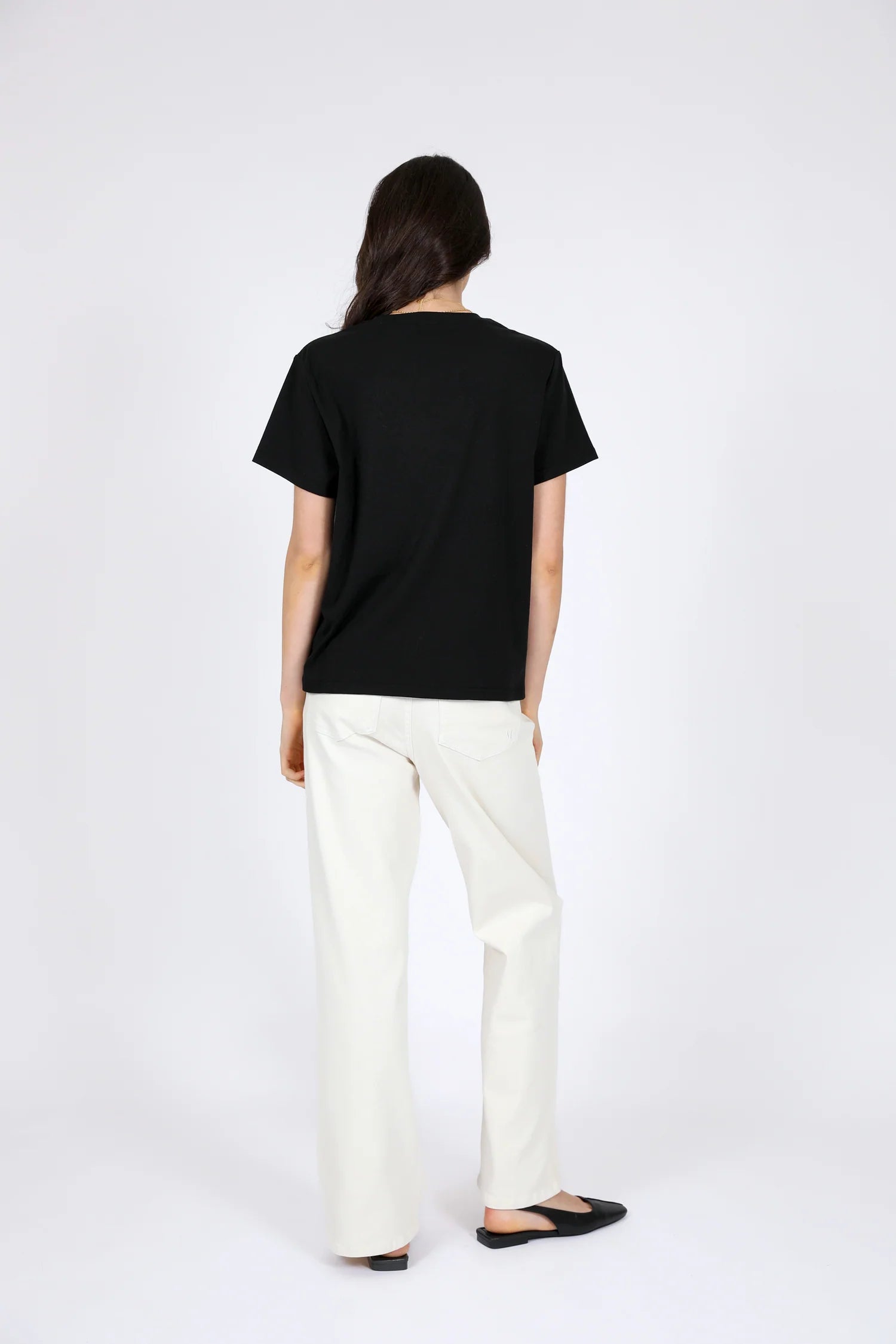 Uno Short Sleeve Tee - Black