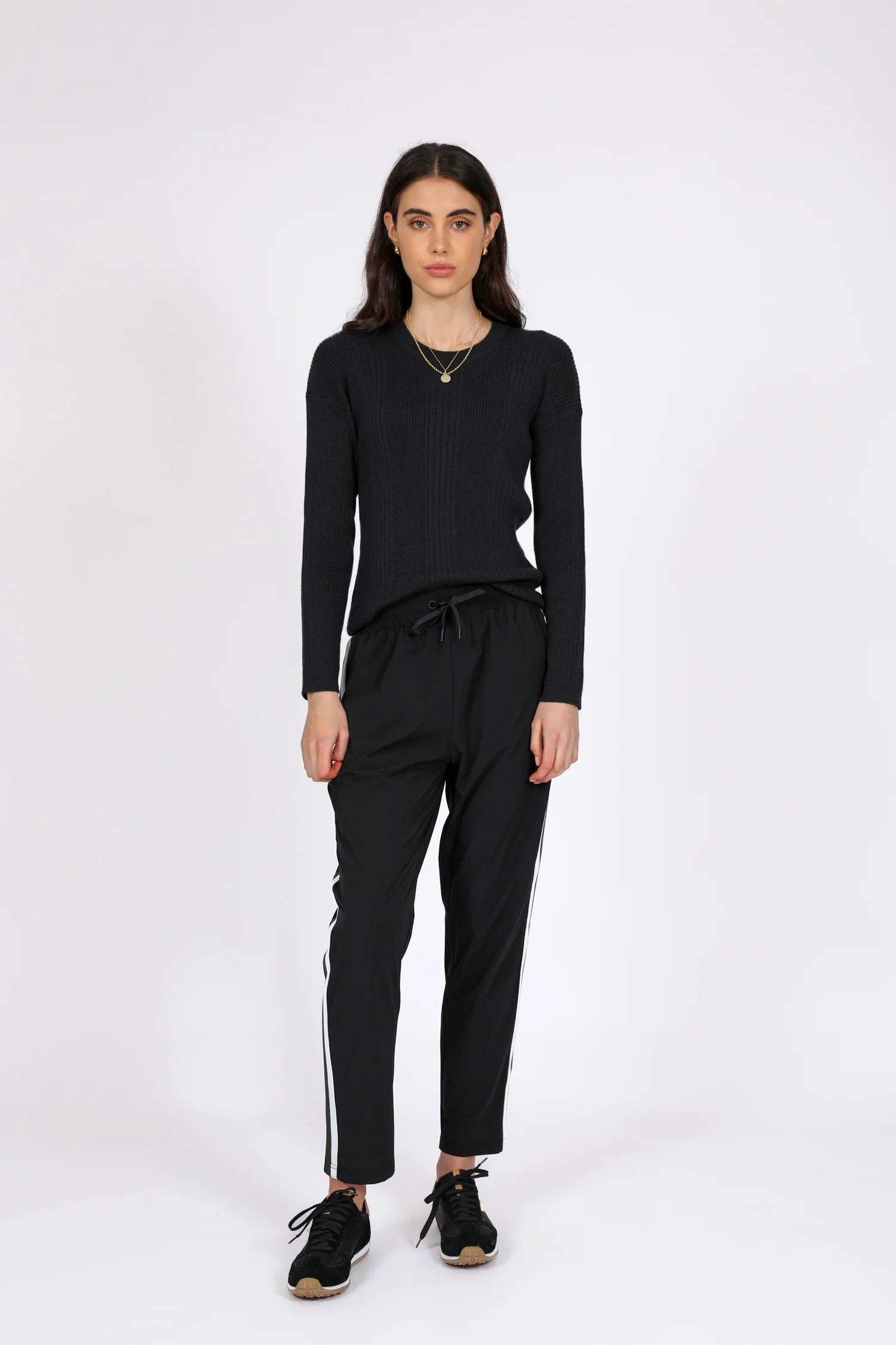 Vero Knit Long Sleeve - Black