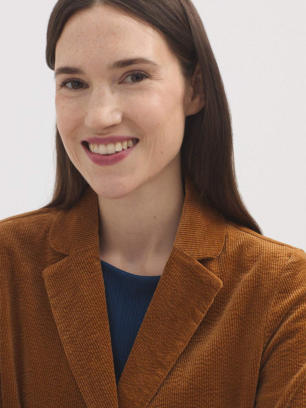 Nice Things Bubble Cord Blazer - Tan