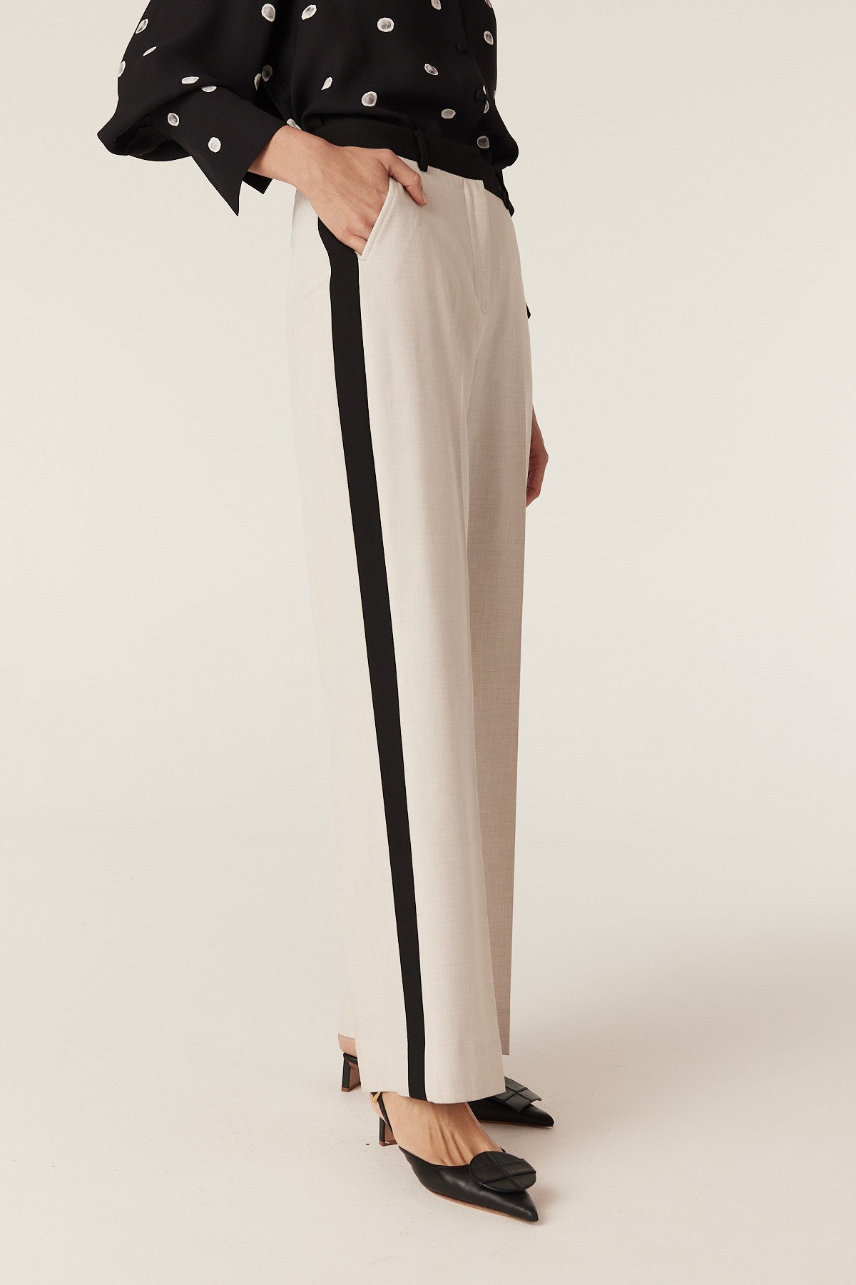 Cable Melbourne Ava Pant - Stone