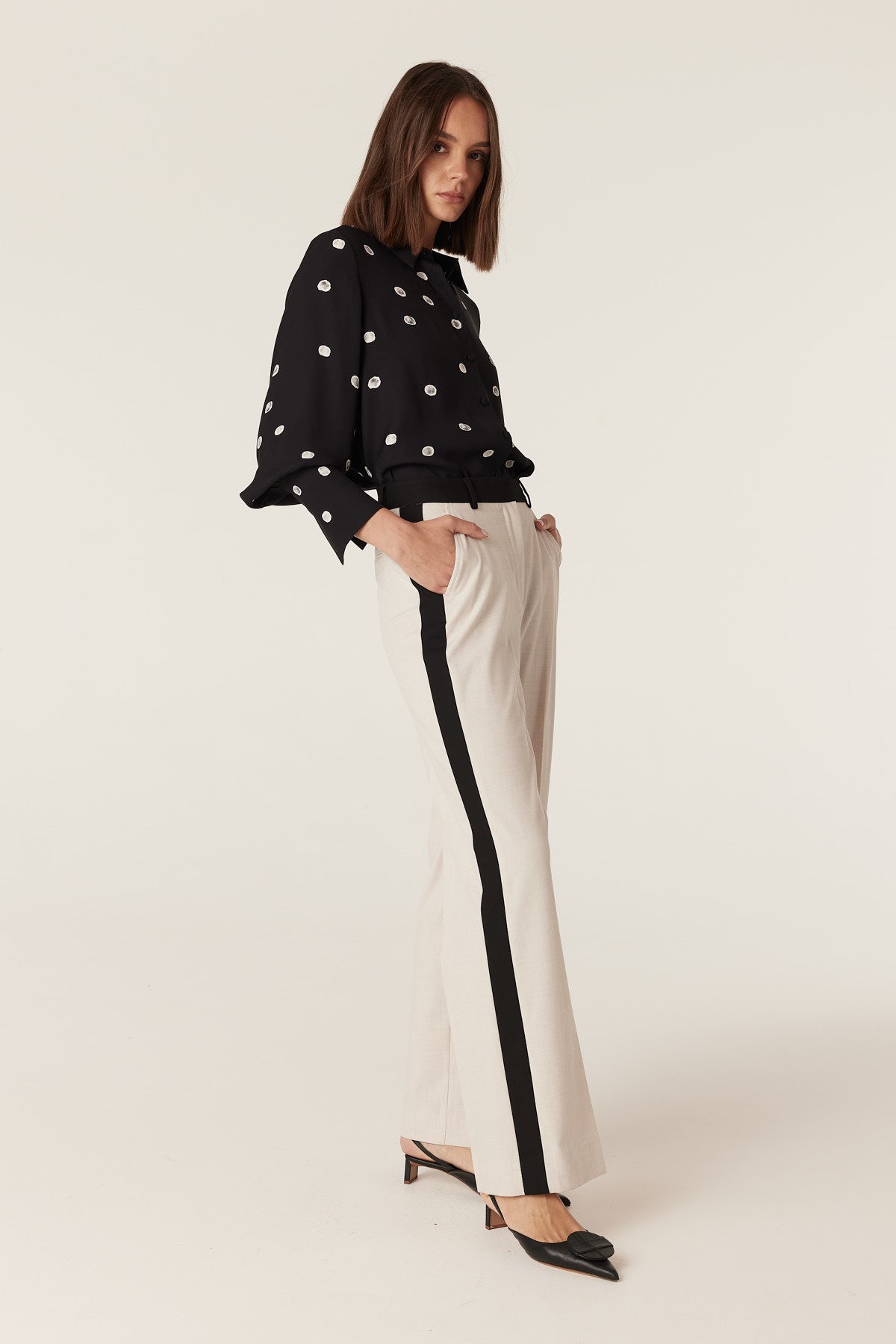 Cable Melbourne Ava Pant - Stone