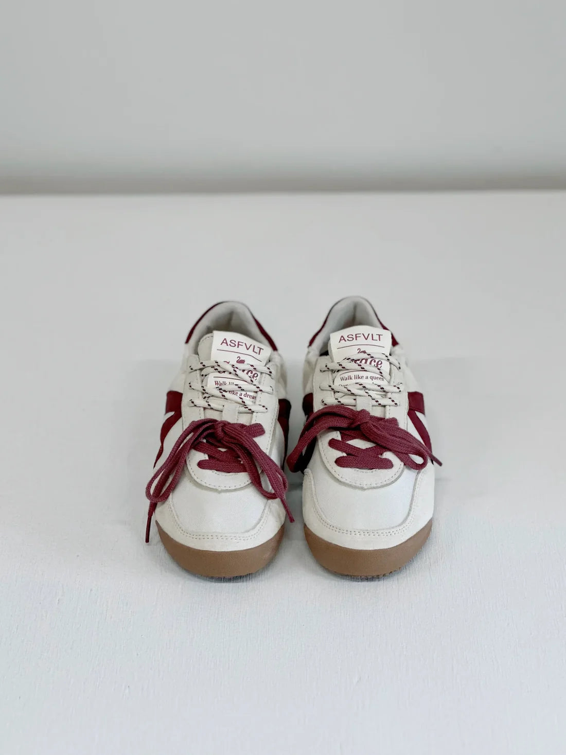 ASVLT Grace Sneaker — Cabernet Cream