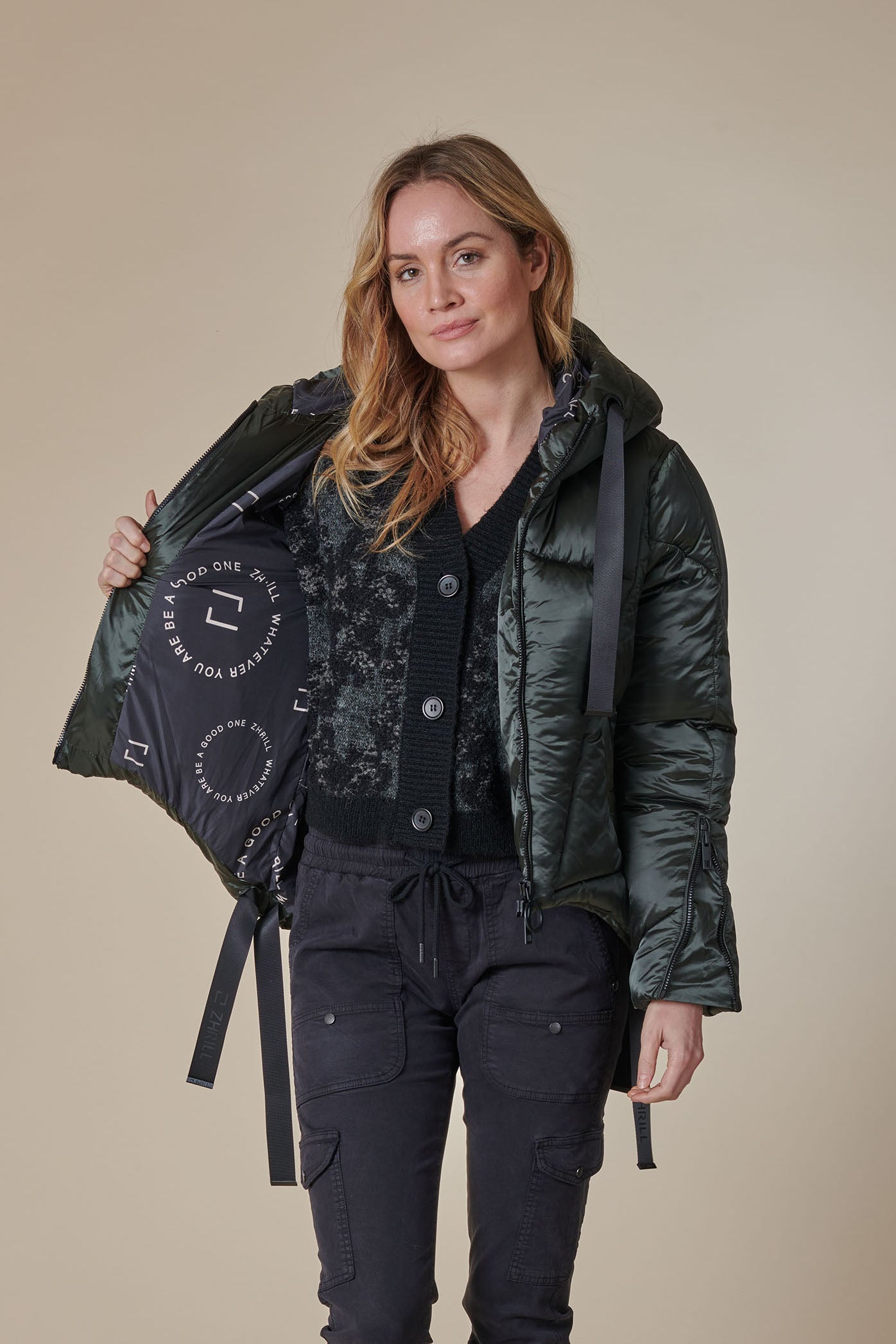 Zhrill Lydia Jacket - Grape Leaf