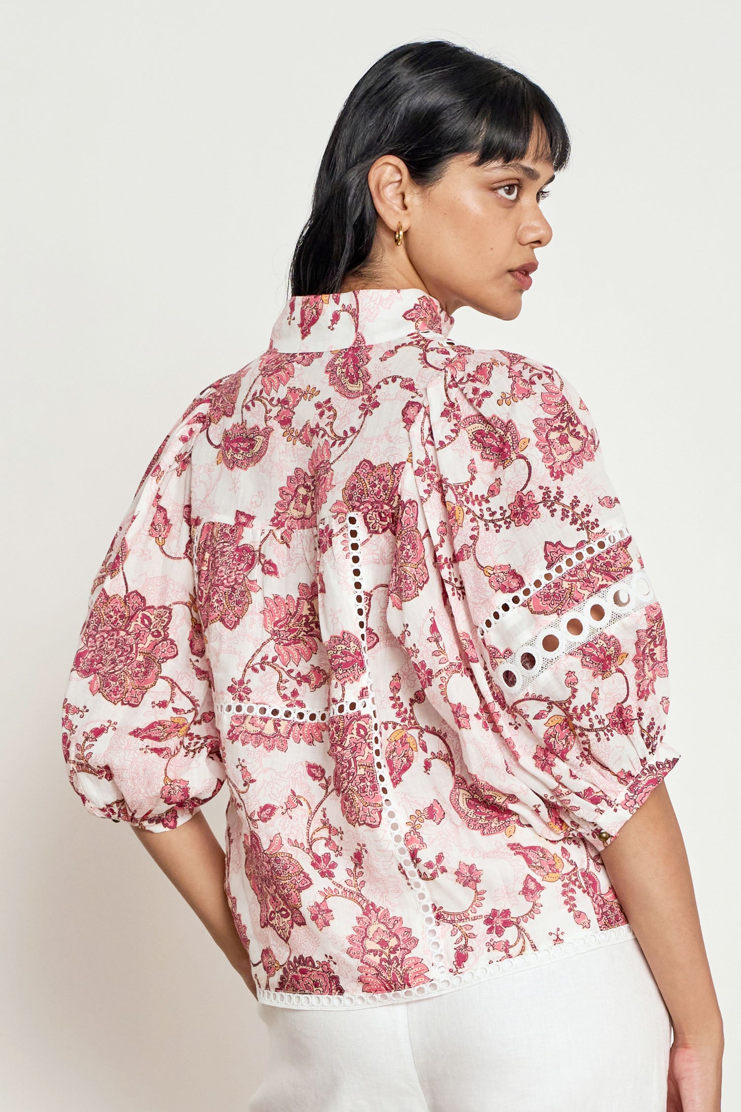 Zoe Kratzmann Extend Top - Rose Paisley