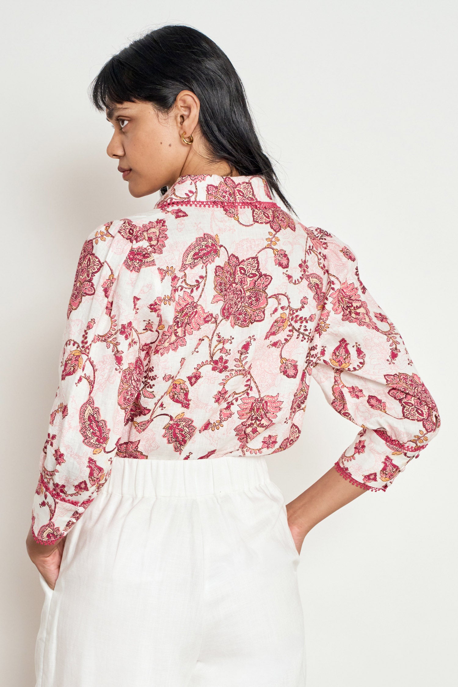 Zoe Kratzmann Serenade Top - Rose Paisley