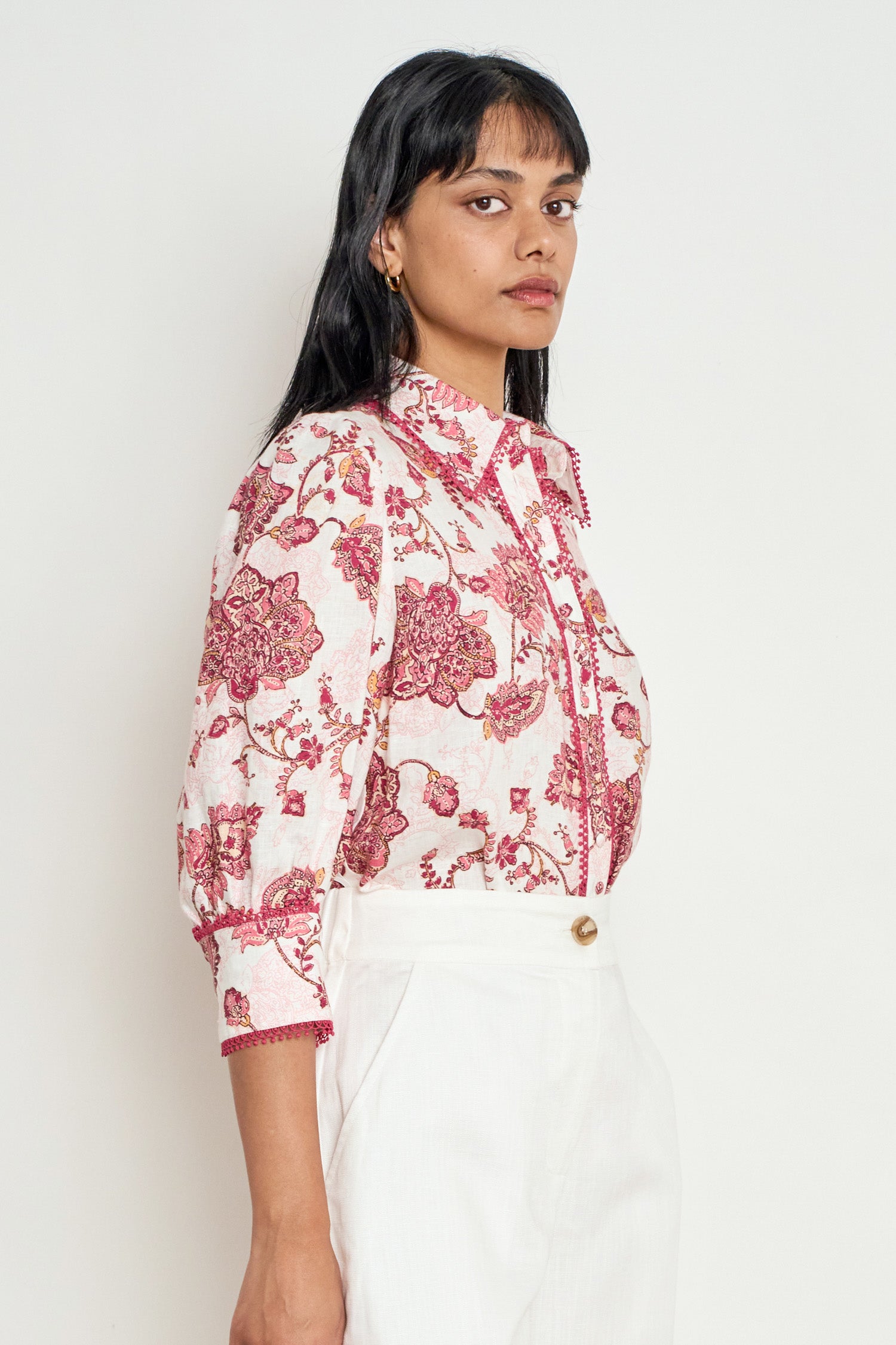 Zoe Kratzmann Serenade Top - Rose Paisley