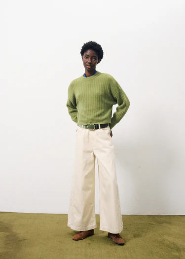 FRNCH Agatha Pant - Creme