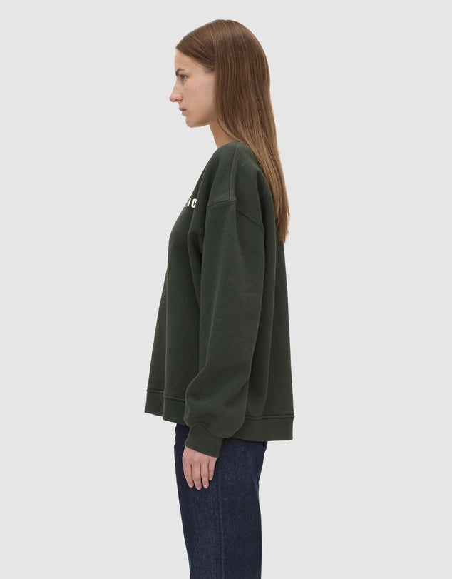 C & M Anca Graphic Sweater - Bottle Green