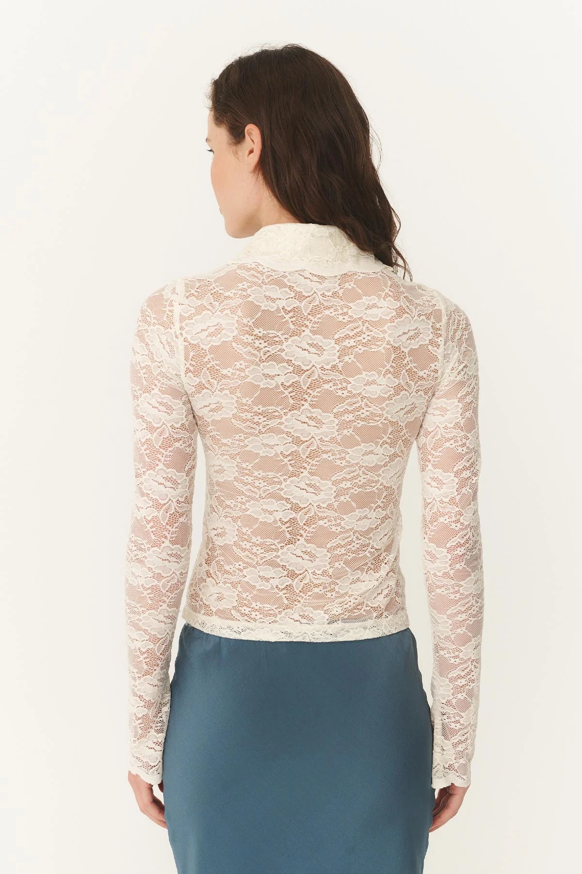 Charlotte Rose Lace Top - Butter Creme