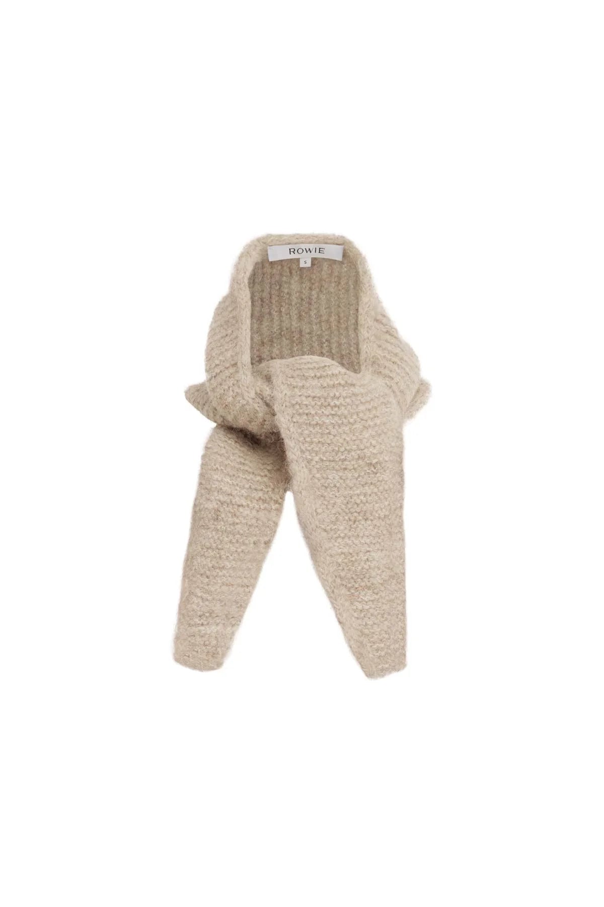 Noa Knit Neckerchief Scarf - Fawn Marle