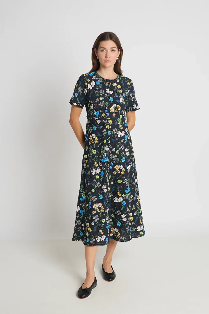 Twenty Seven Names Twelve Dress – Black Floral
