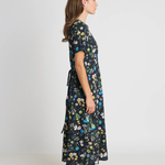 Twenty Seven Names Twelve Dress – Black Floral