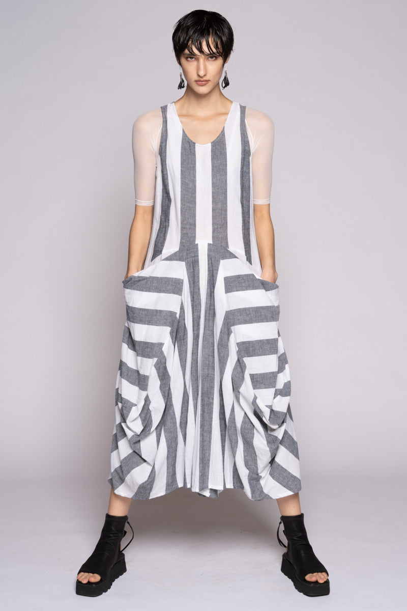 Dogstar Celi Jumpsuit - Stripe