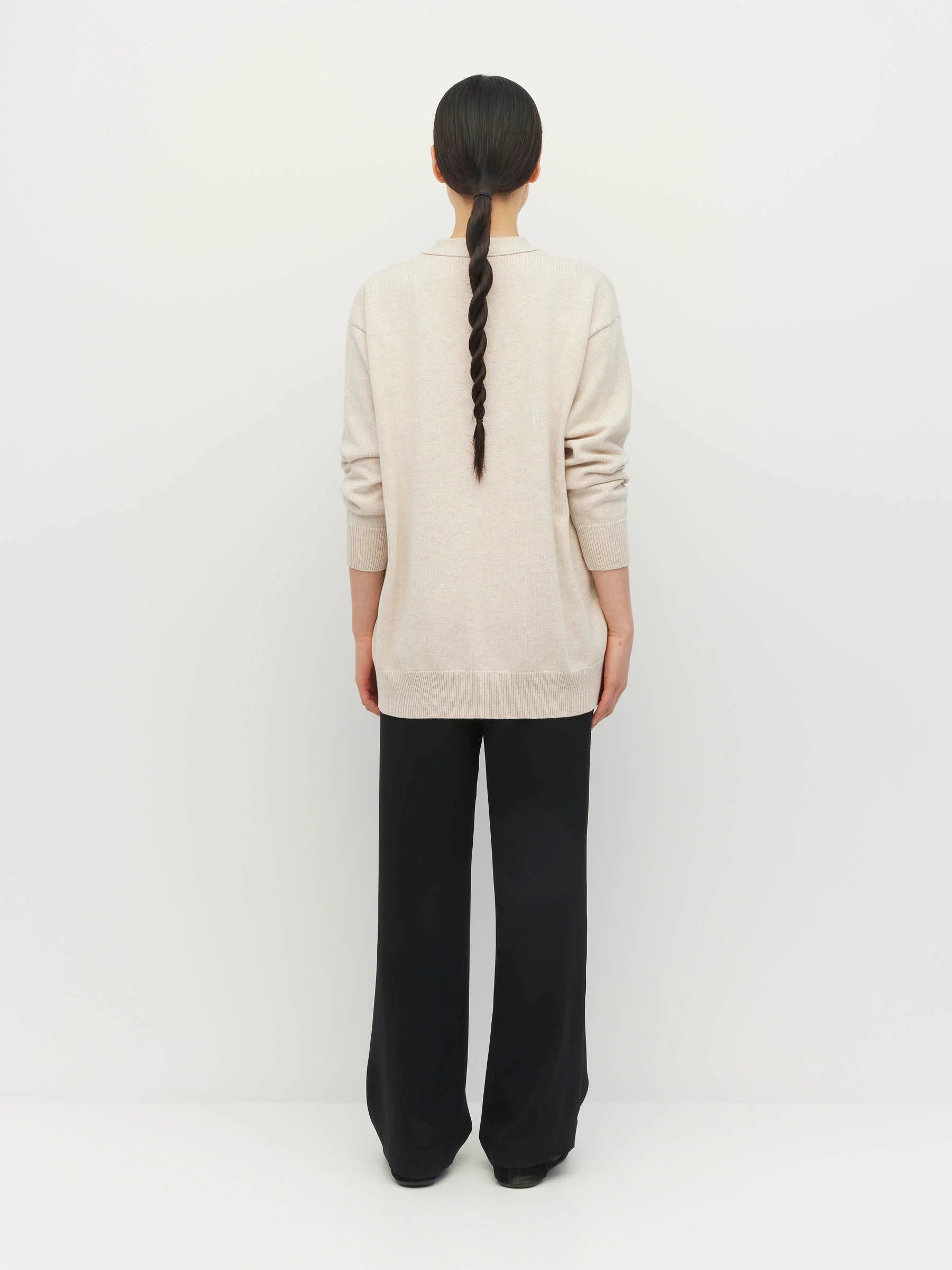 Marvin Cardi (Cotton Knit) Toast Marle