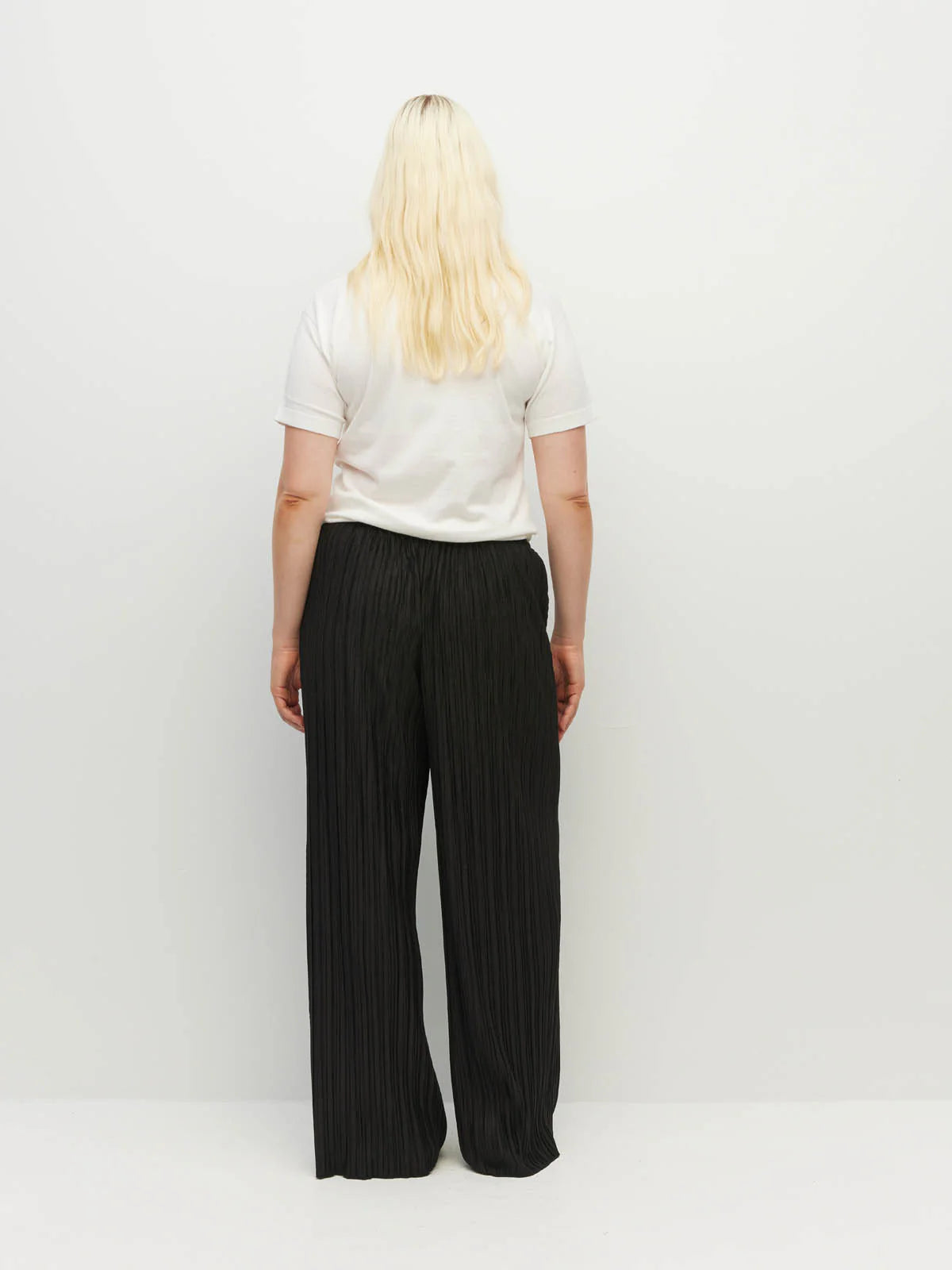Pleat Pant - Drape Pant (Black)