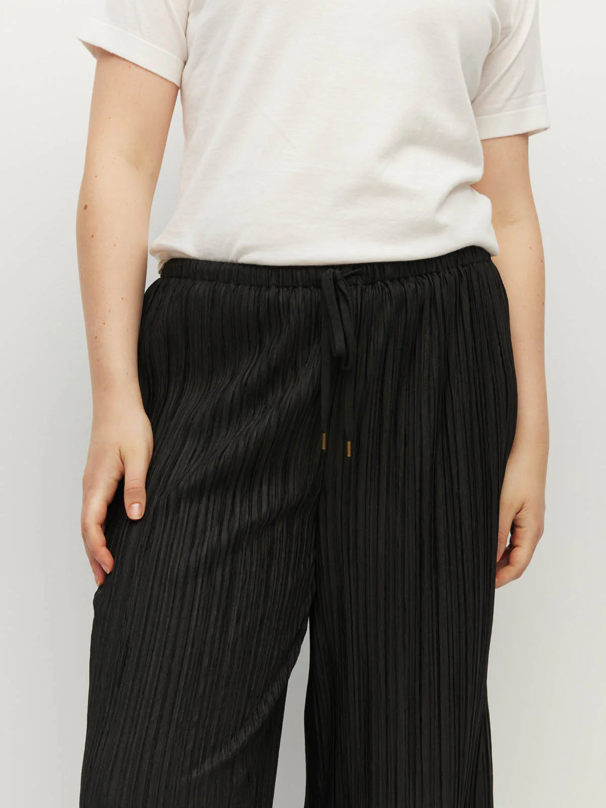 Pleat Pant - Drape Pant (Black)
