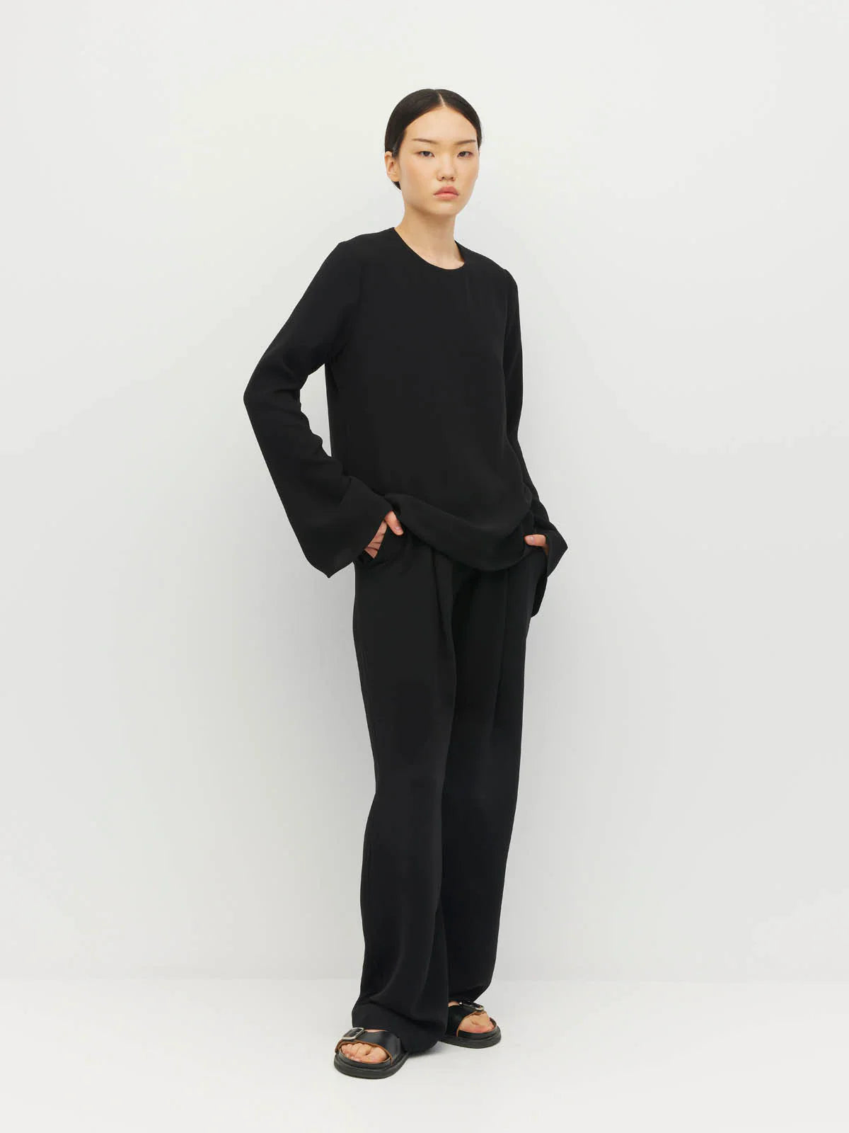 Eastwick Top (Luxe Suiting)