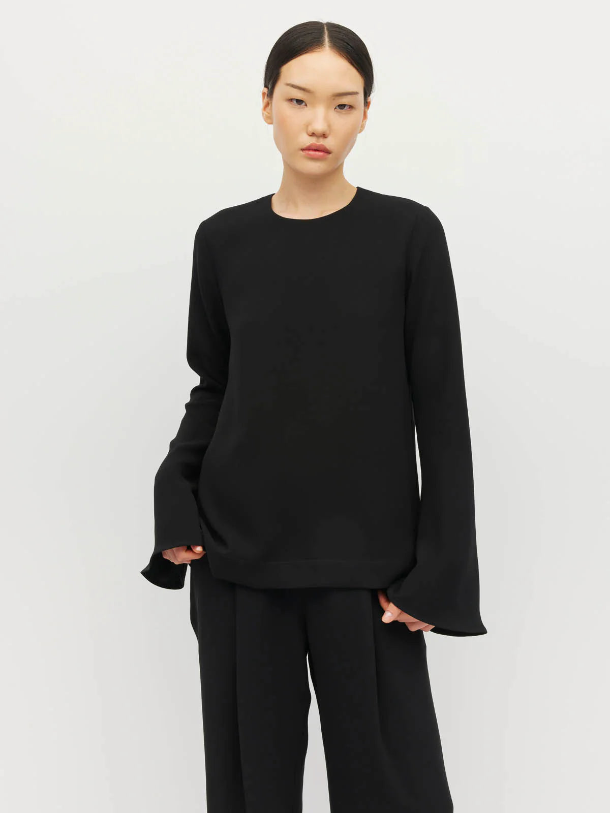 Eastwick Top (Luxe Suiting)