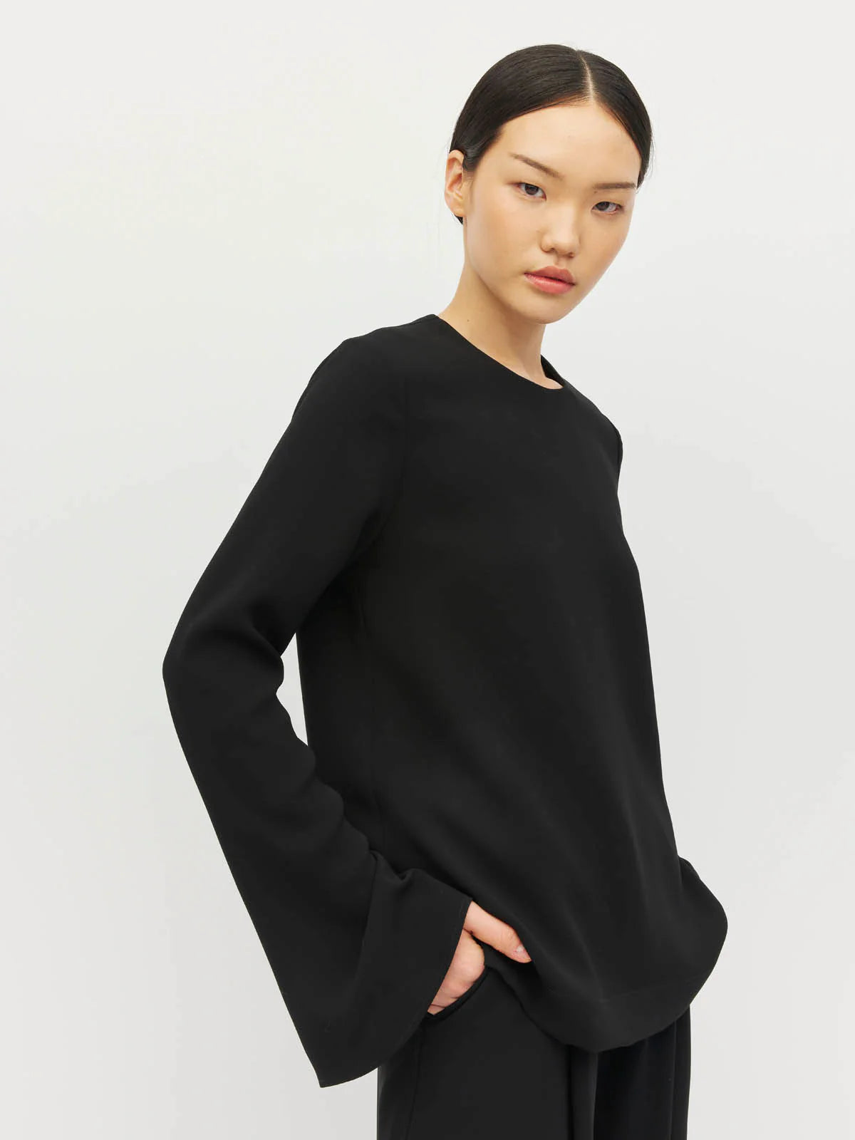 Eastwick Top (Luxe Suiting)
