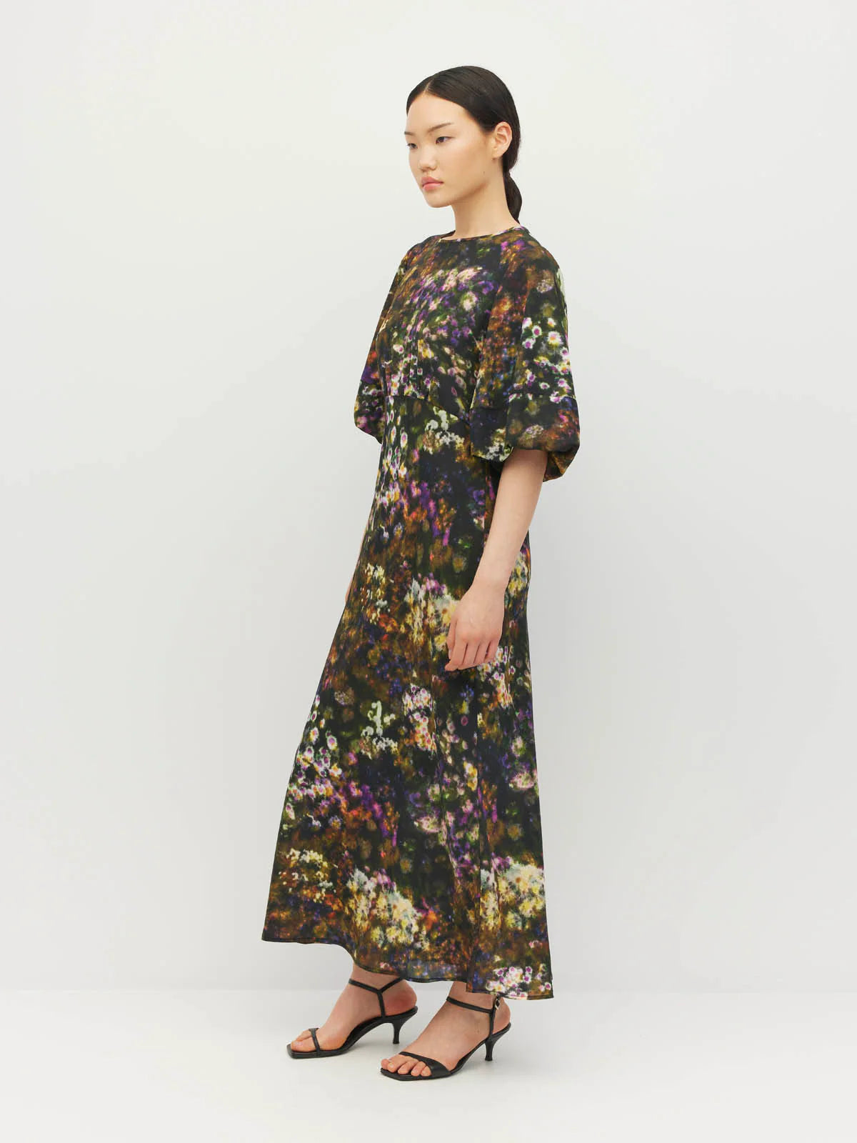 Arabella Dress - Midnight Meadow