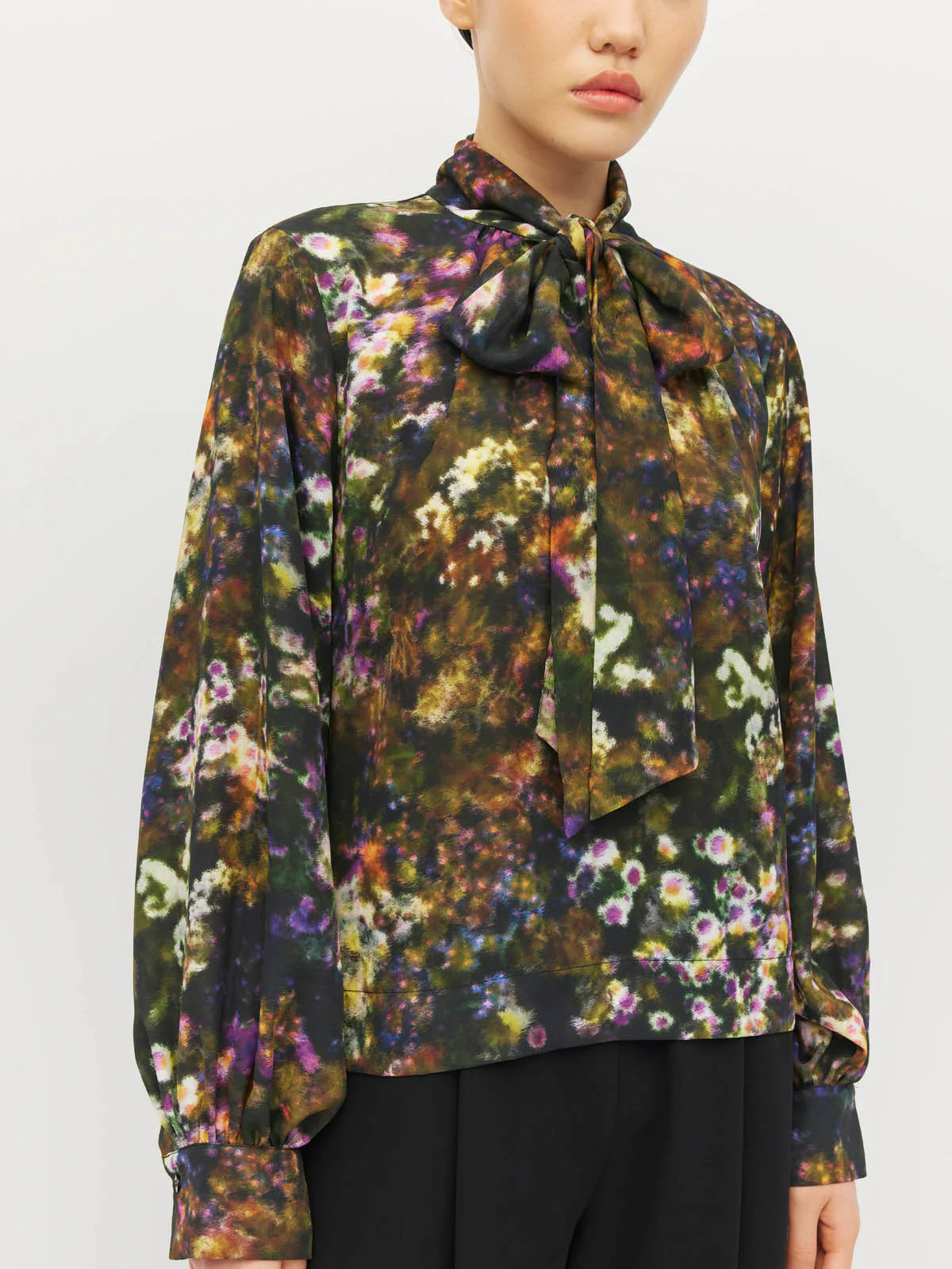 Coco Shirt - Midnight Meadow