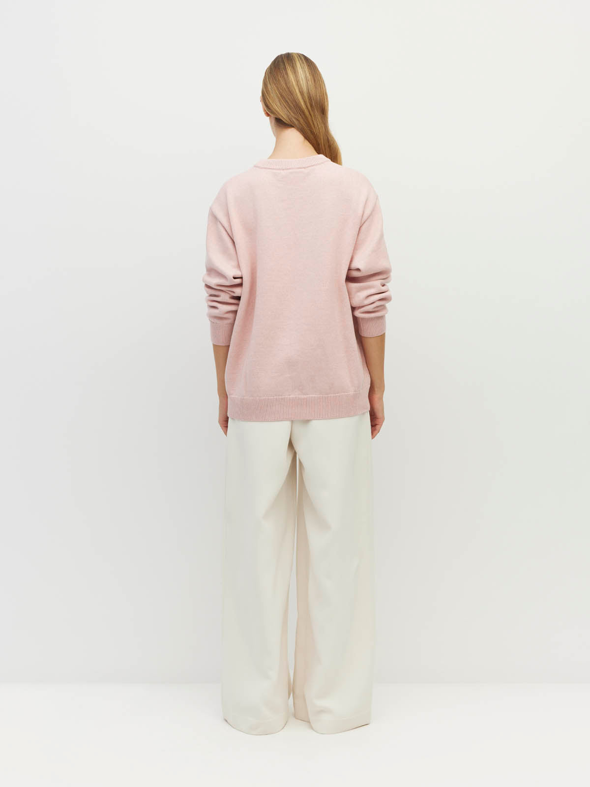 Juliette Hogan Cotton Sweatshirt - Ballet Pink