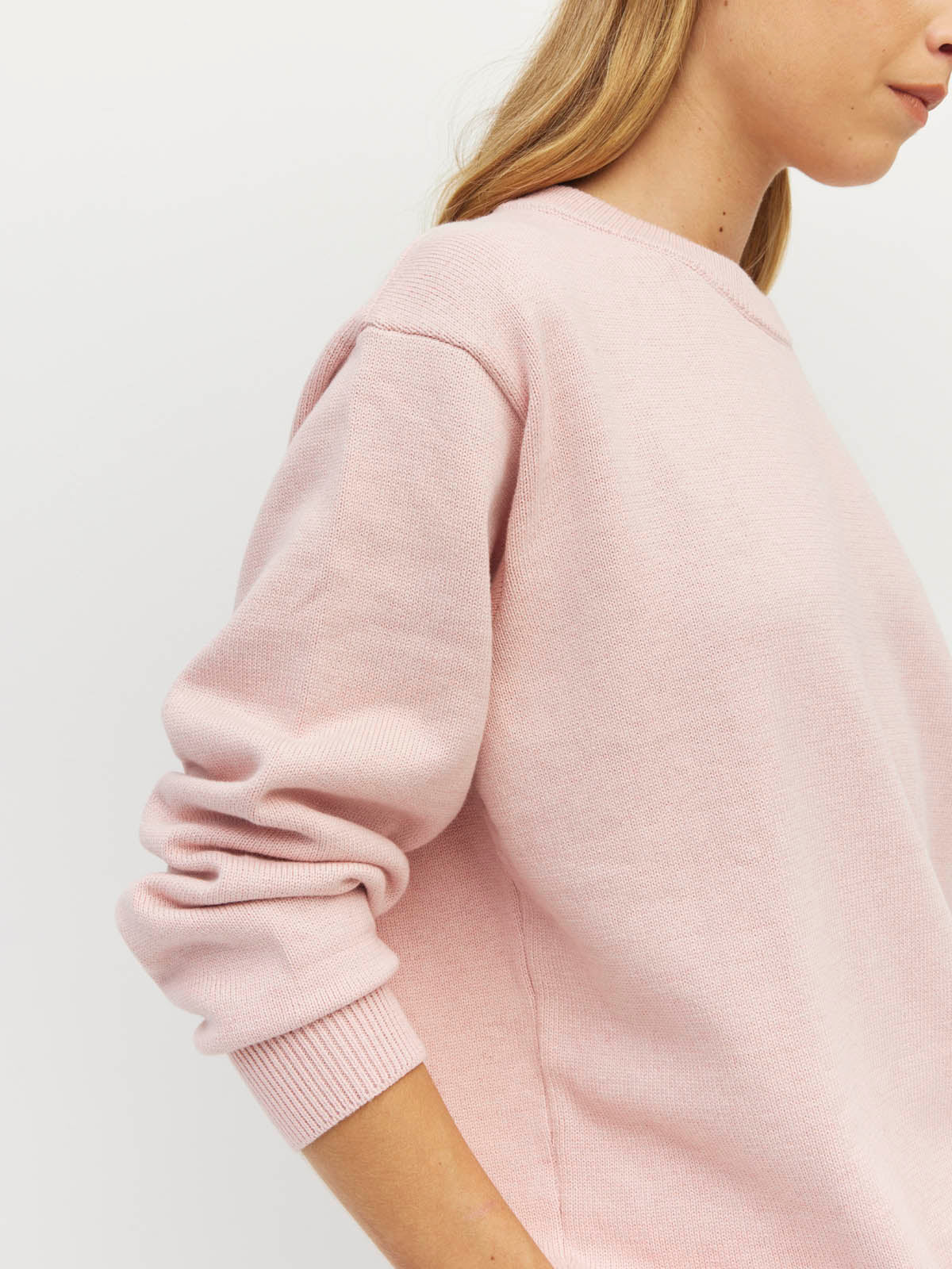 Juliette Hogan Cotton Sweatshirt - Ballet Pink
