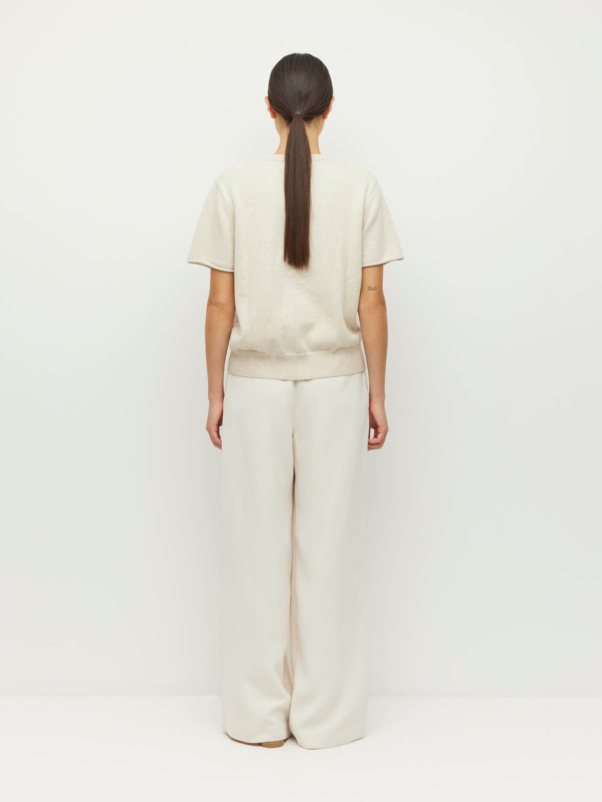 Juliette Hogan Twin T Cardi - Toast Marle