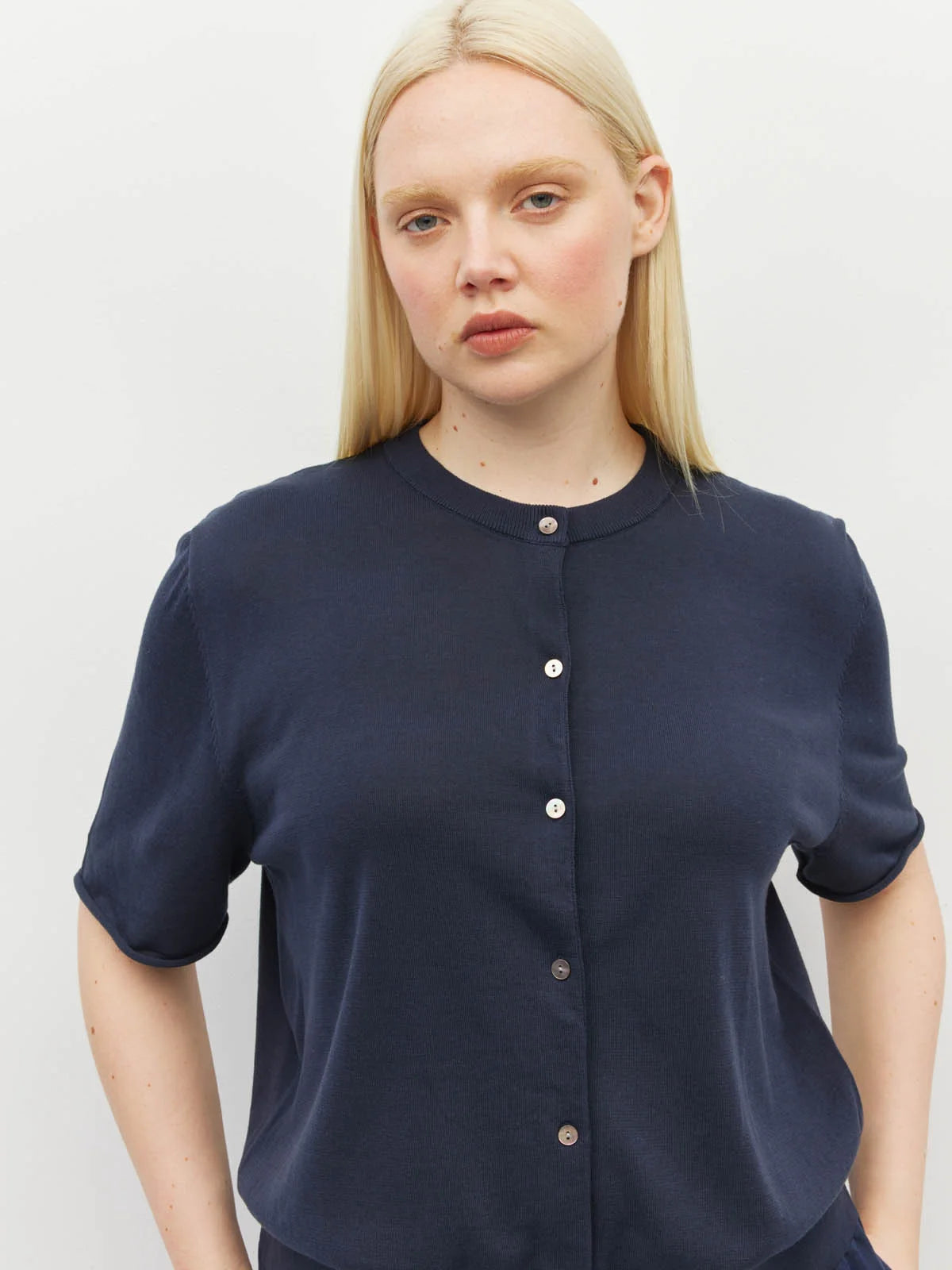 Juliette Hogan Twin T Cardi - Slate