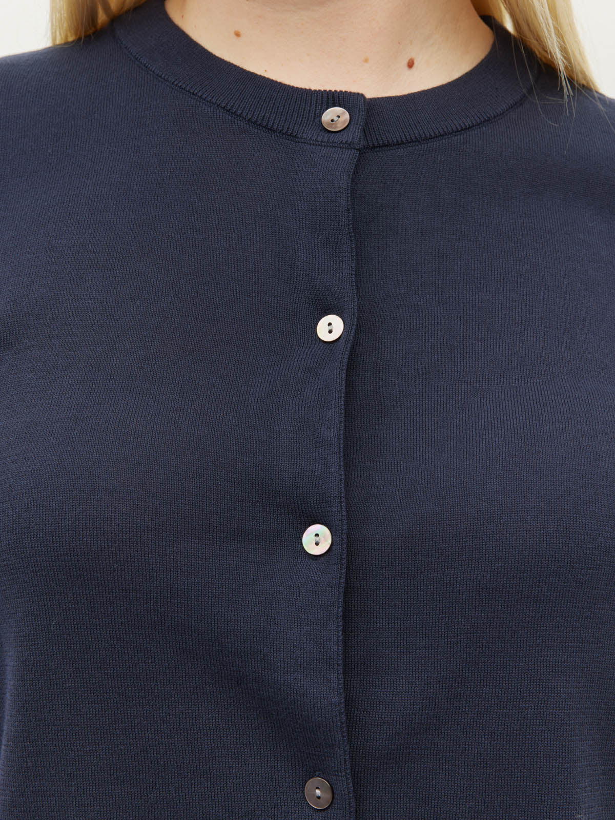 Juliette Hogan Twin T Cardi - Slate