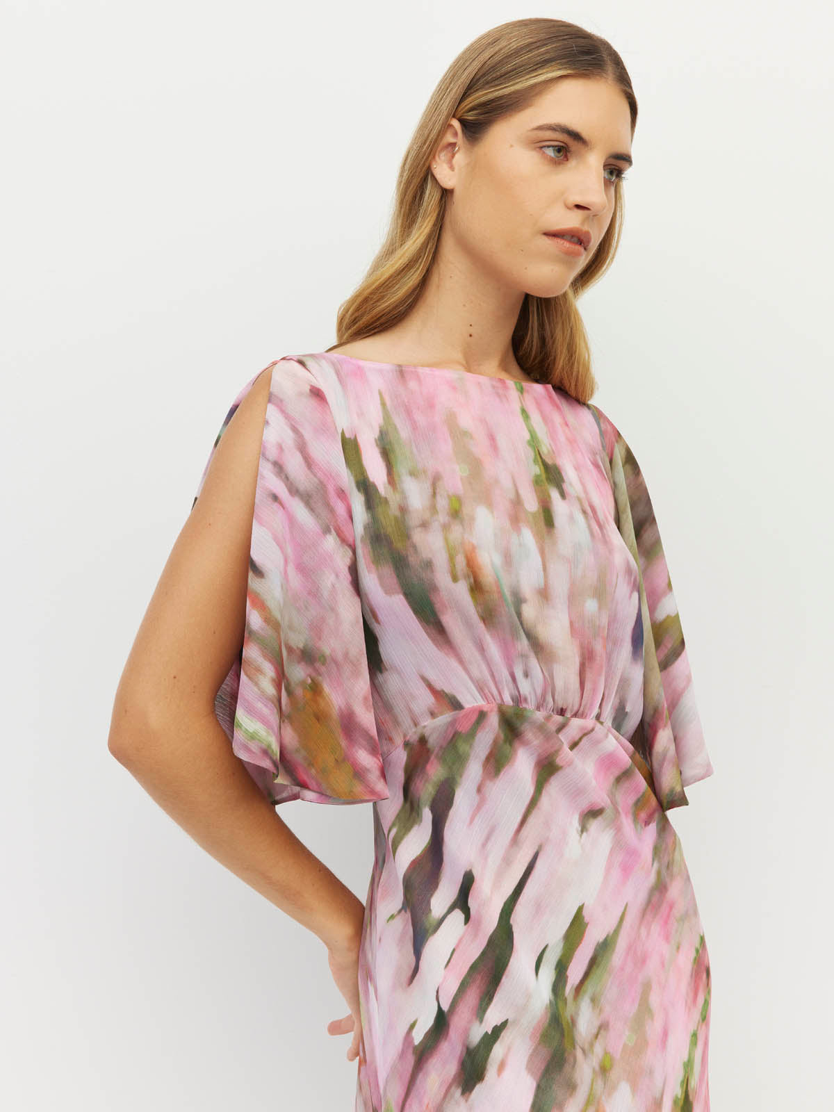 Juliette Hogan Dahlia Dress Summer Daze Crush - Rose Ripple